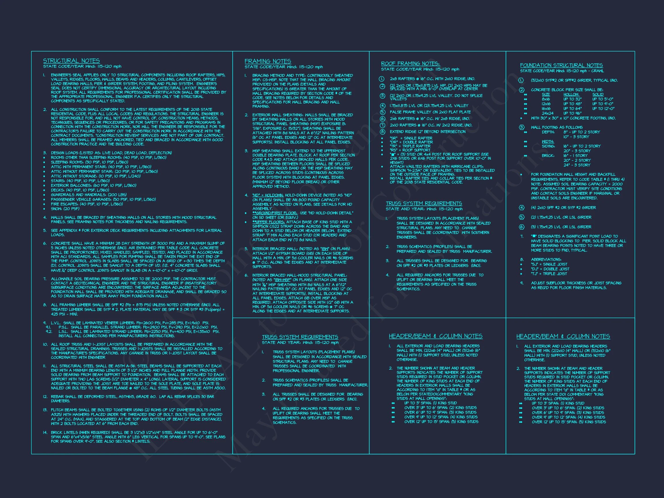 19-1538 HOUSE PLAN - Charming 2-Story Craftsman House Plan with Detailed CAD Designs 17 Charming 2-Story Craftsman house Plan with Detailed CAD Designs