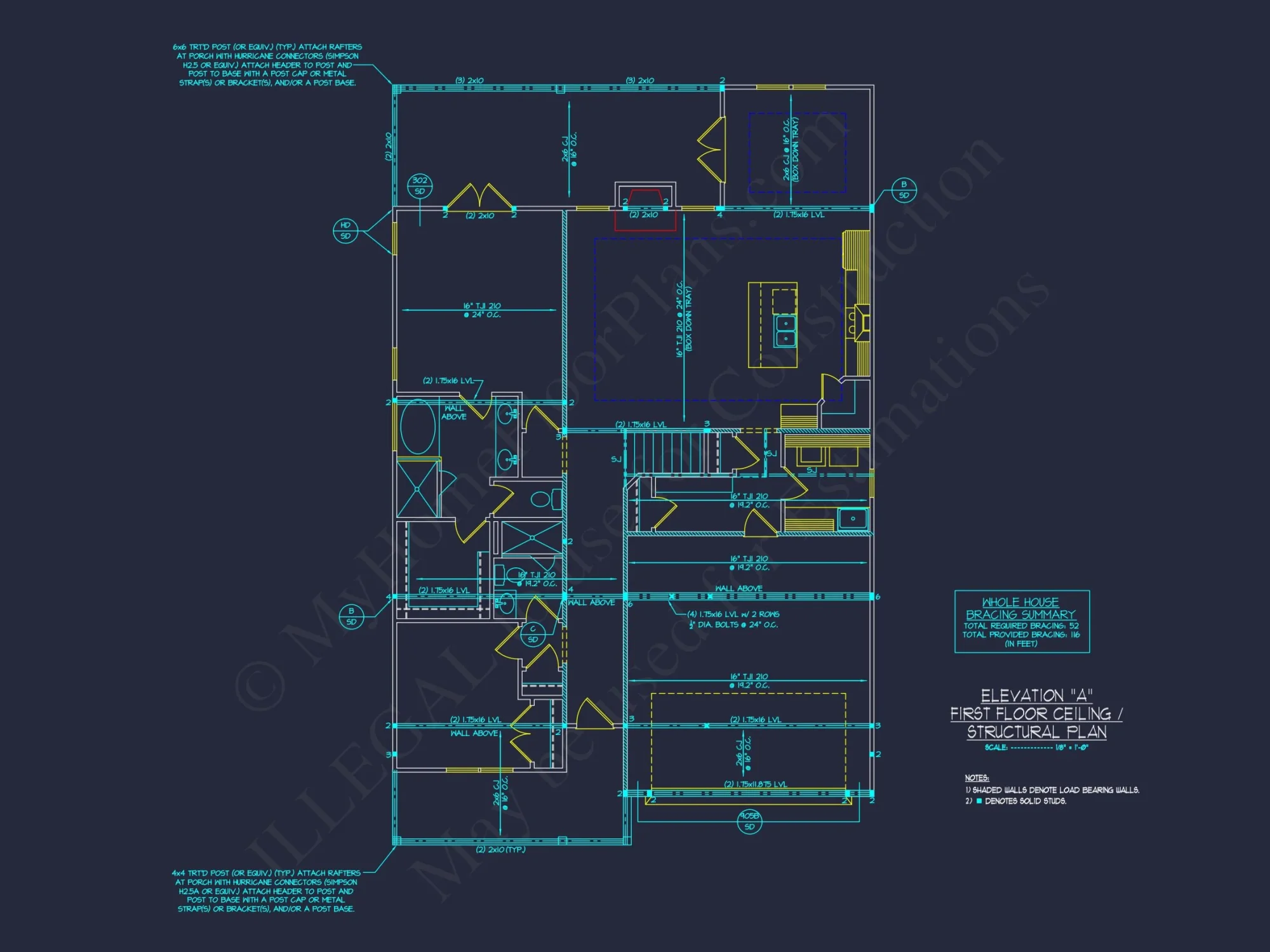 Charming 2-Story Craftsman house Plan with Detailed CAD Designs