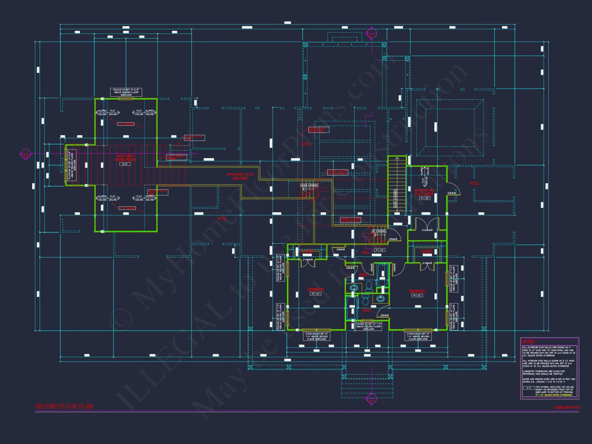 Colonial Farmhouse CAD house Floor Plan with Traditional Designs