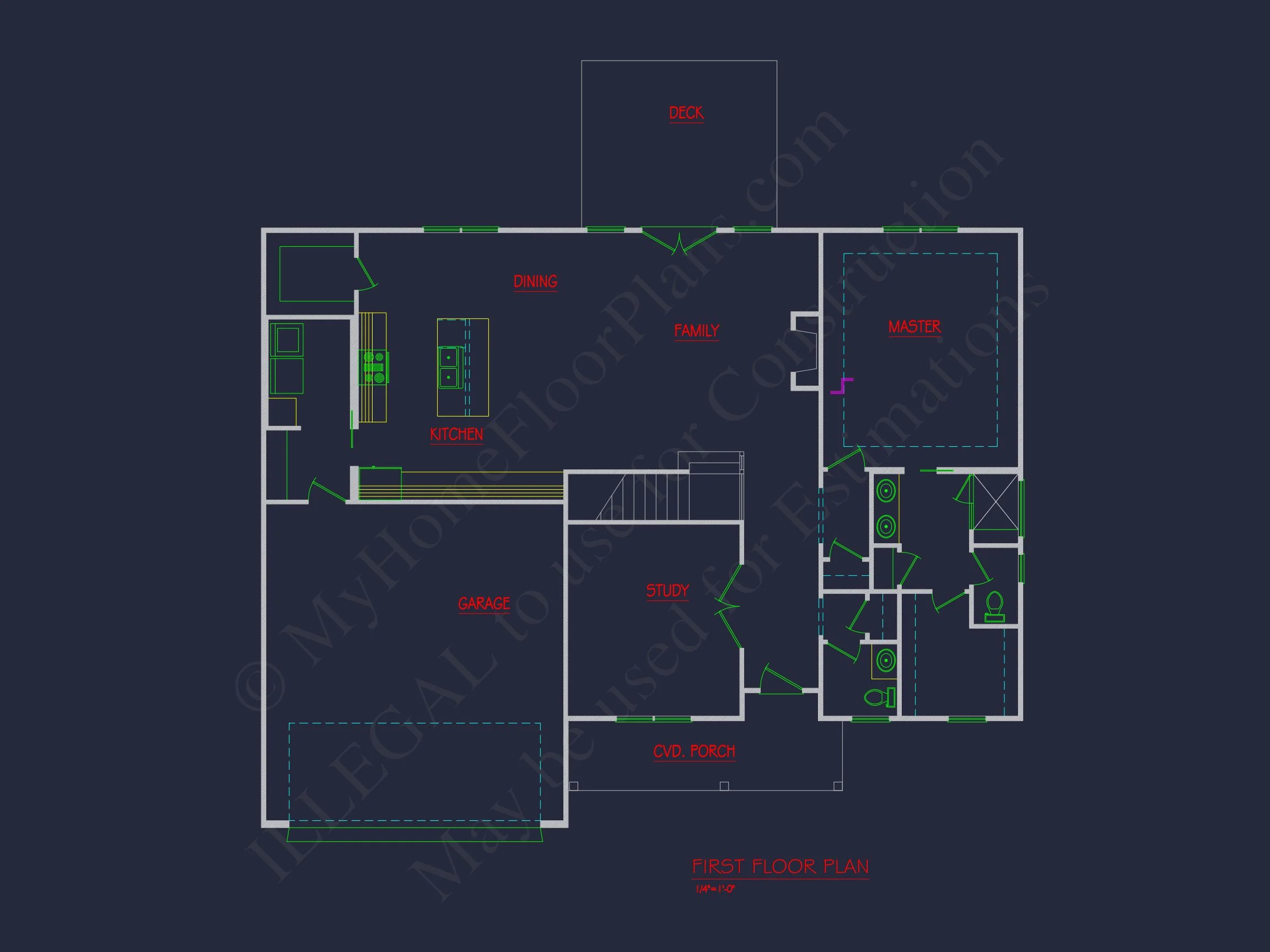 Colonial Farmhouse house Plan with 2 Floors and 4 Bedrooms