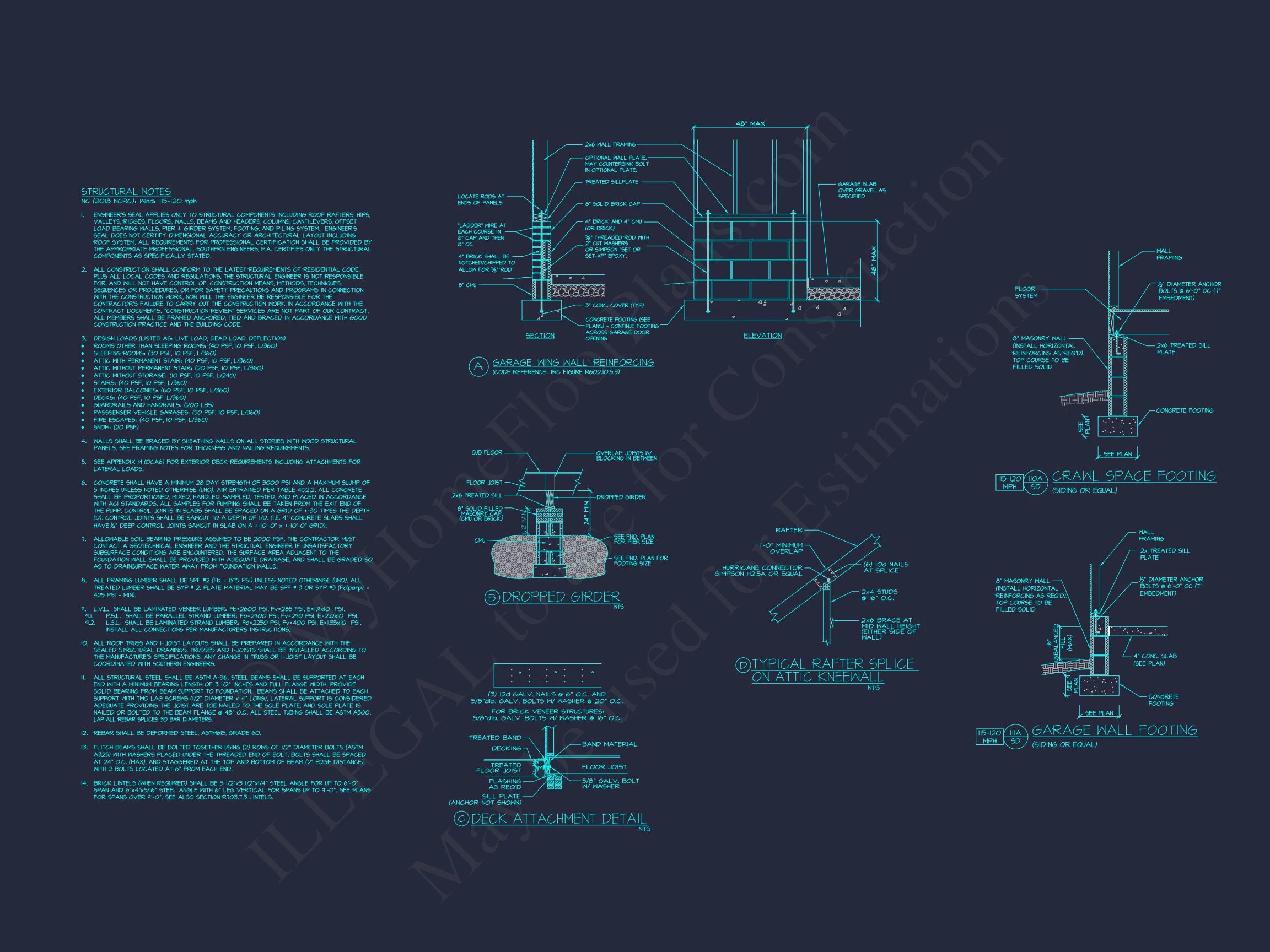 19-1368 HOUSE PLAN - Modern Craftsman House Floor Plan with CAD Designs and Blueprint 12 Modern Craftsman house Floor Plan with CAD Designs and Blueprint