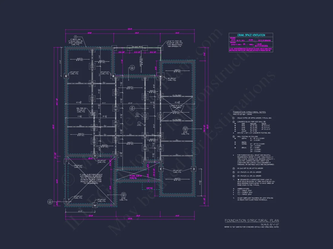 Traditional house Plan with CAD Blueprint and Open Floor Design