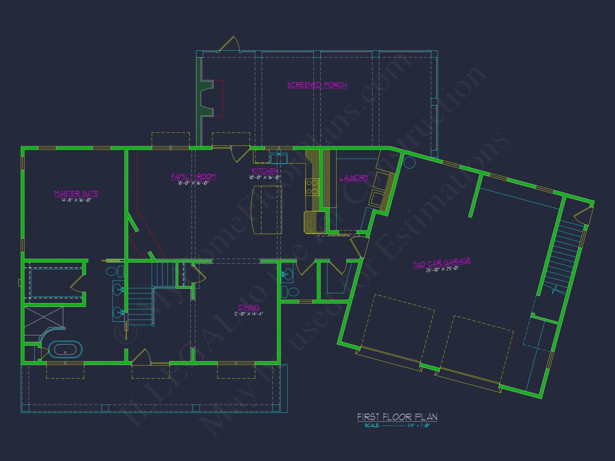 "An elegant house floor plan featuring detailed CAD designs and blueprints, image number 87"