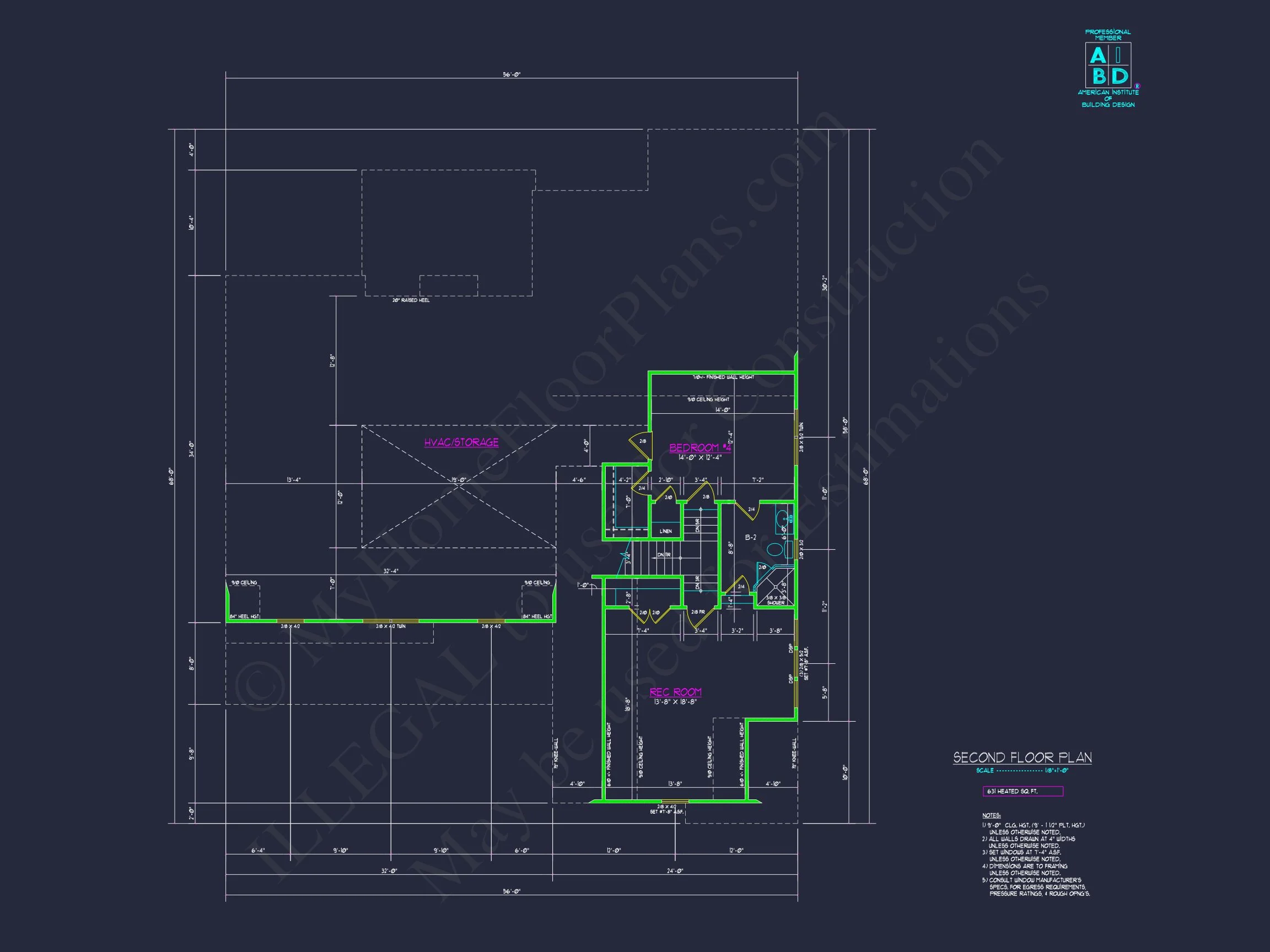 Modern Farmhouse house Plan with Spacious Floor Design