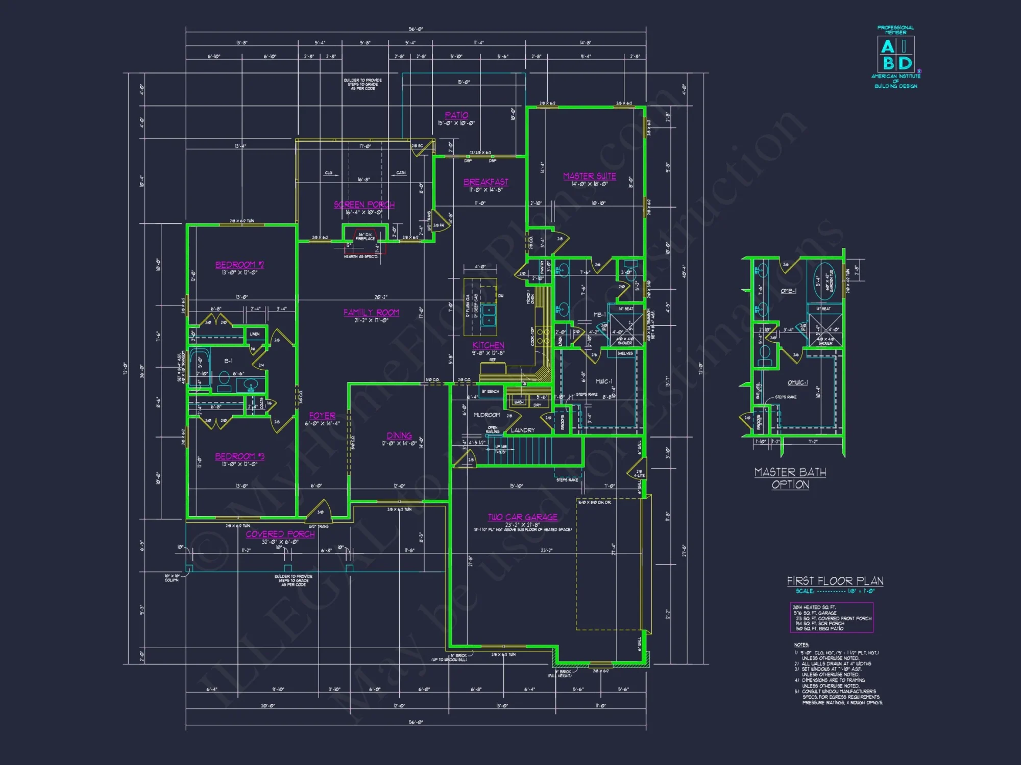 Modern Farmhouse house Plan with Spacious Floor Design
