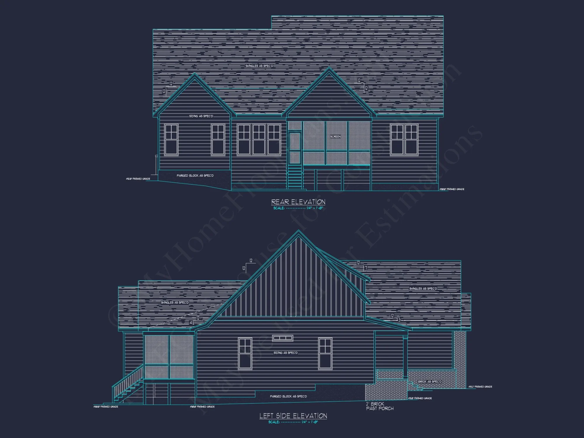 Modern Farmhouse house Plan with Spacious Floor Design