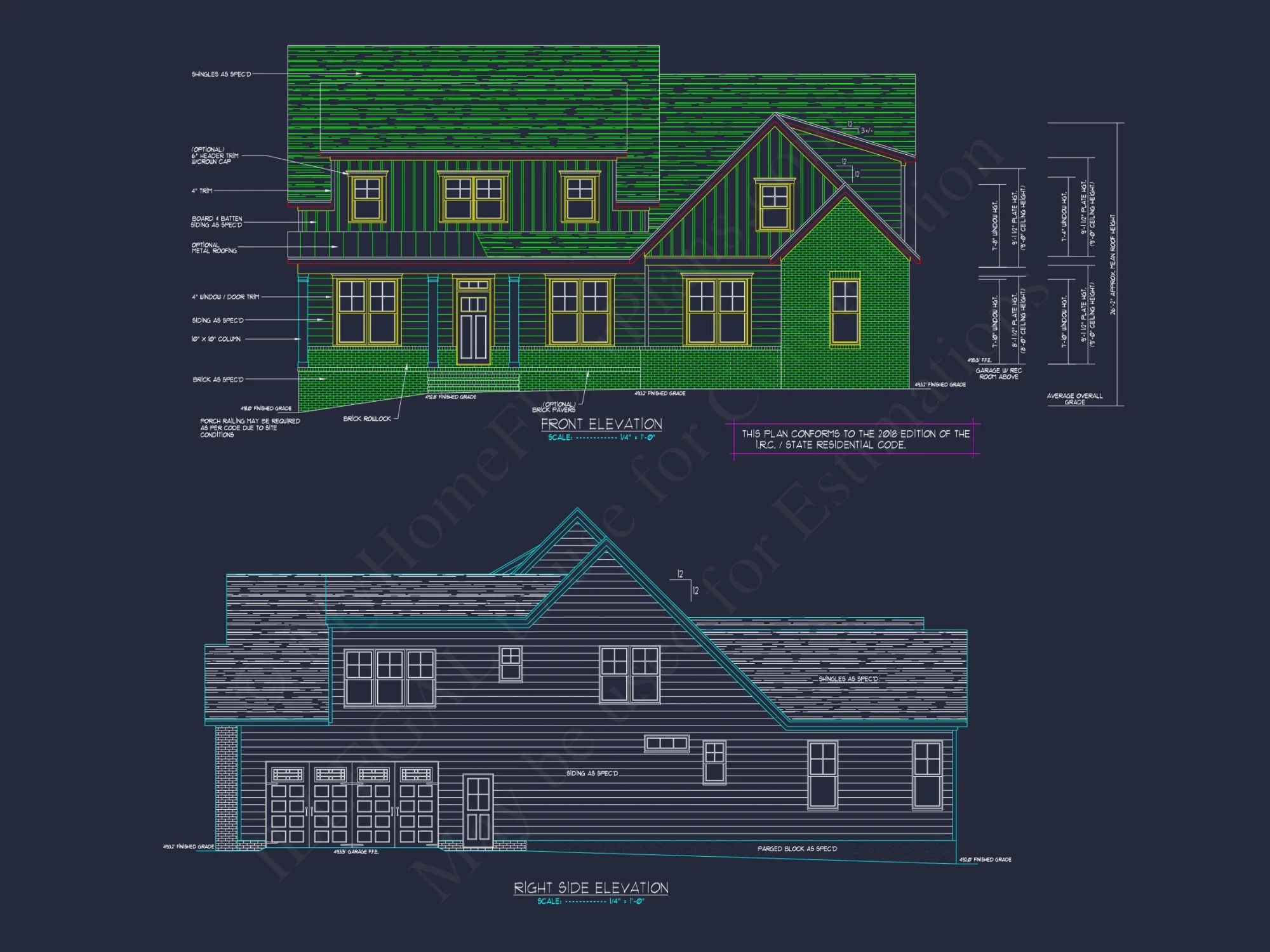 Modern Farmhouse house Plan with Spacious Floor Design