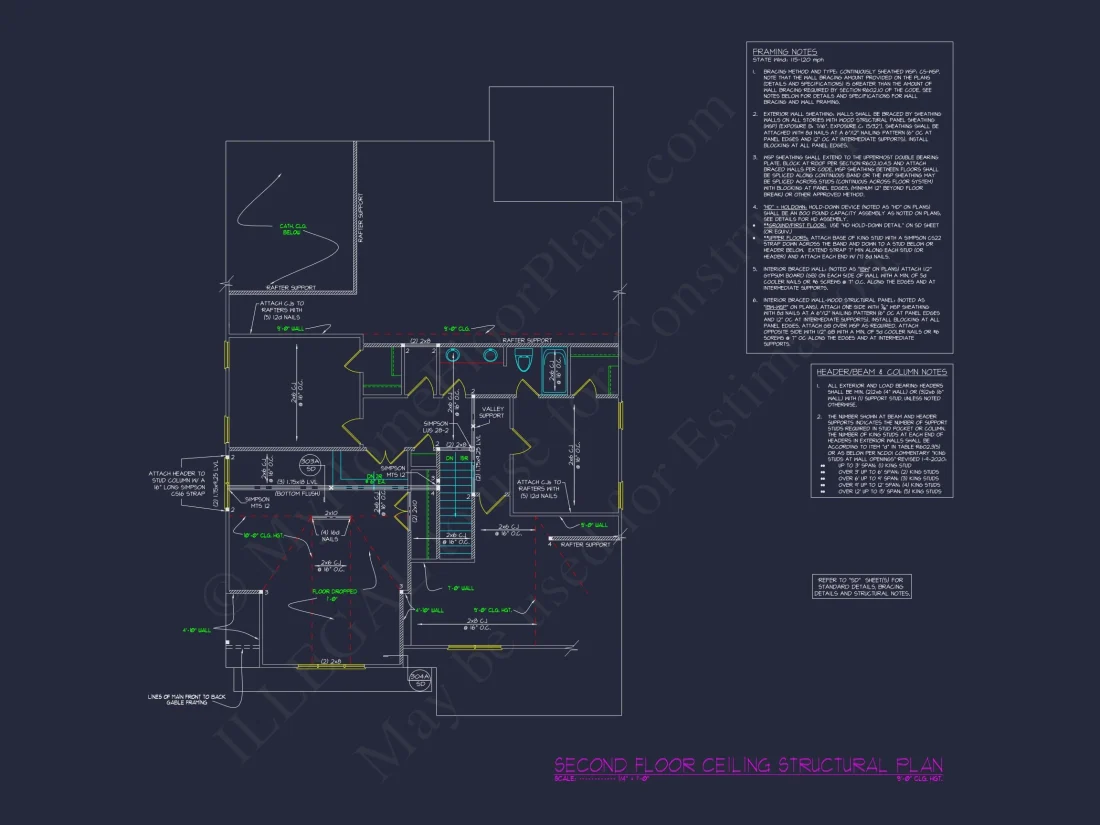 Craftsman house Plan with Spacious Design and Architectural CAD