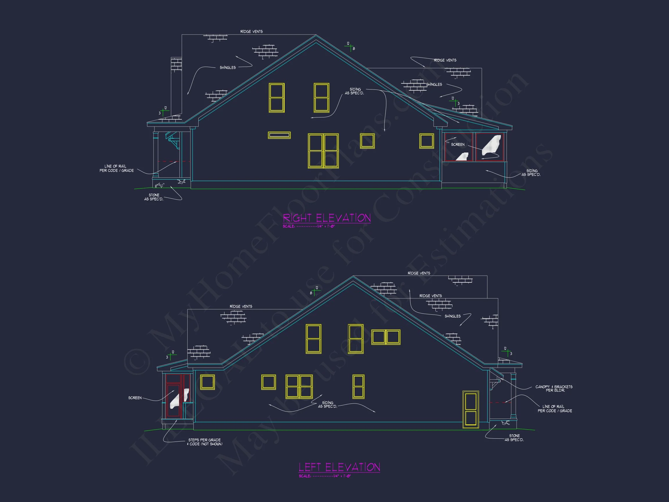 Craftsman house Plan with Spacious Design and Architectural CAD