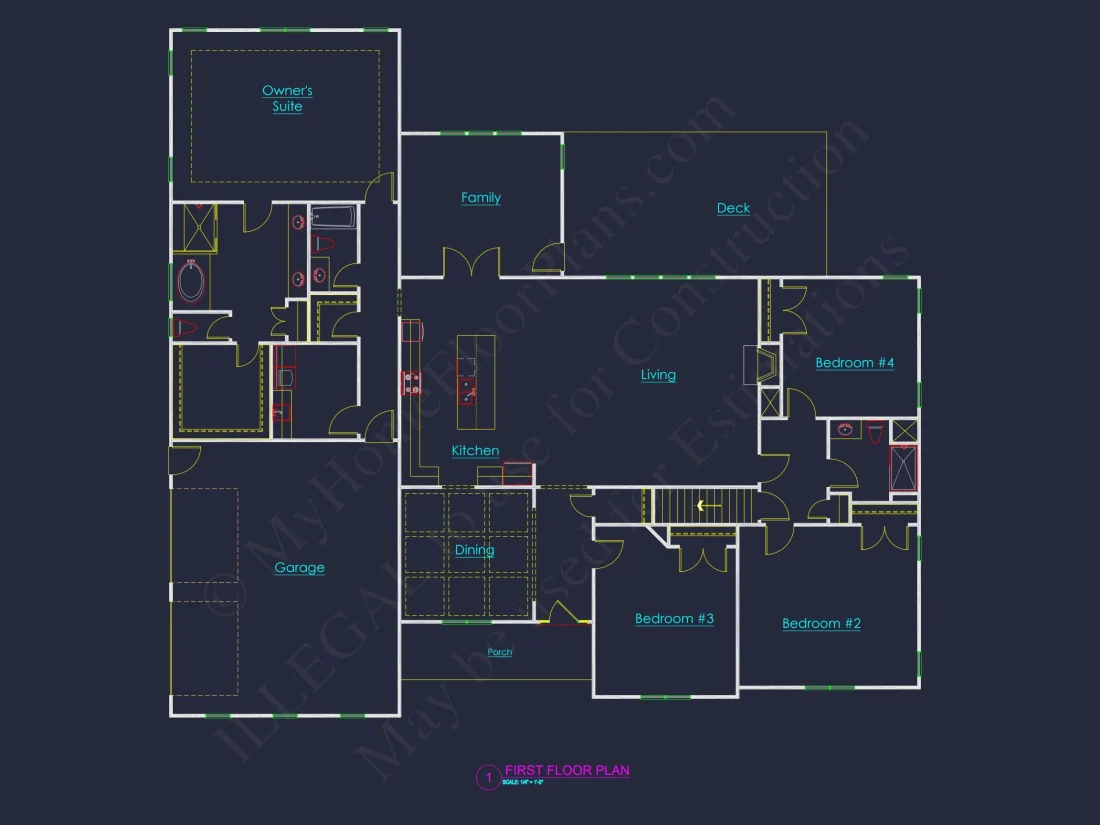 Craftsman house Plan with Spacious Floor Plan and CAD Designs