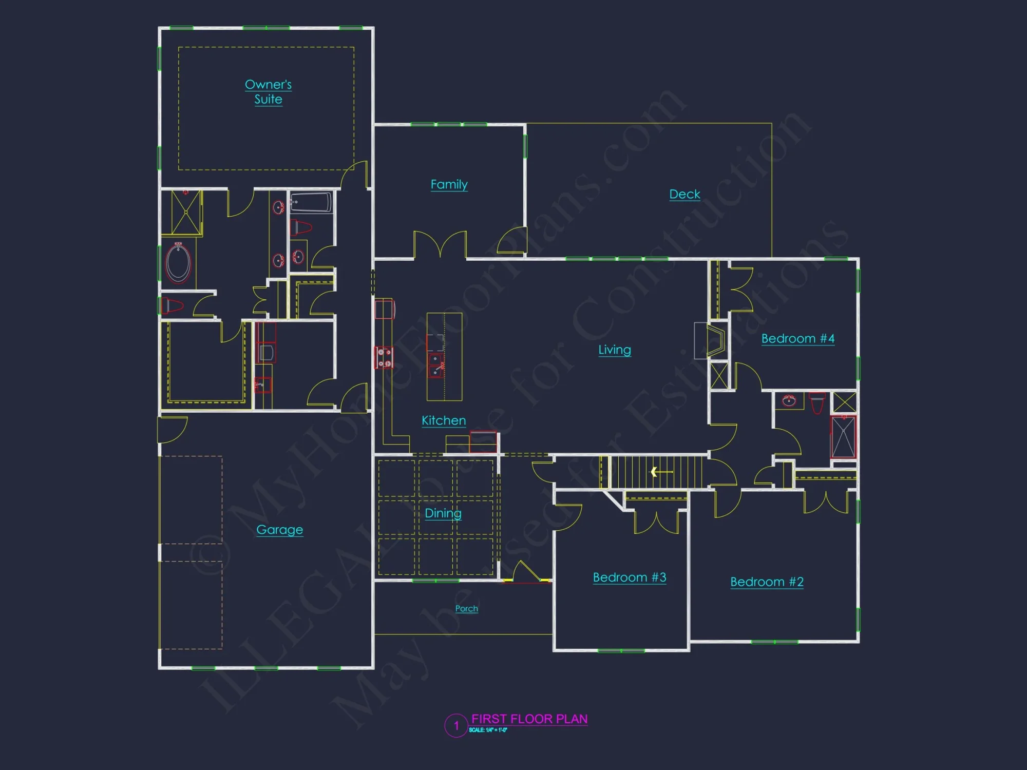 Craftsman house Plan with Spacious Floor Plan and CAD Designs