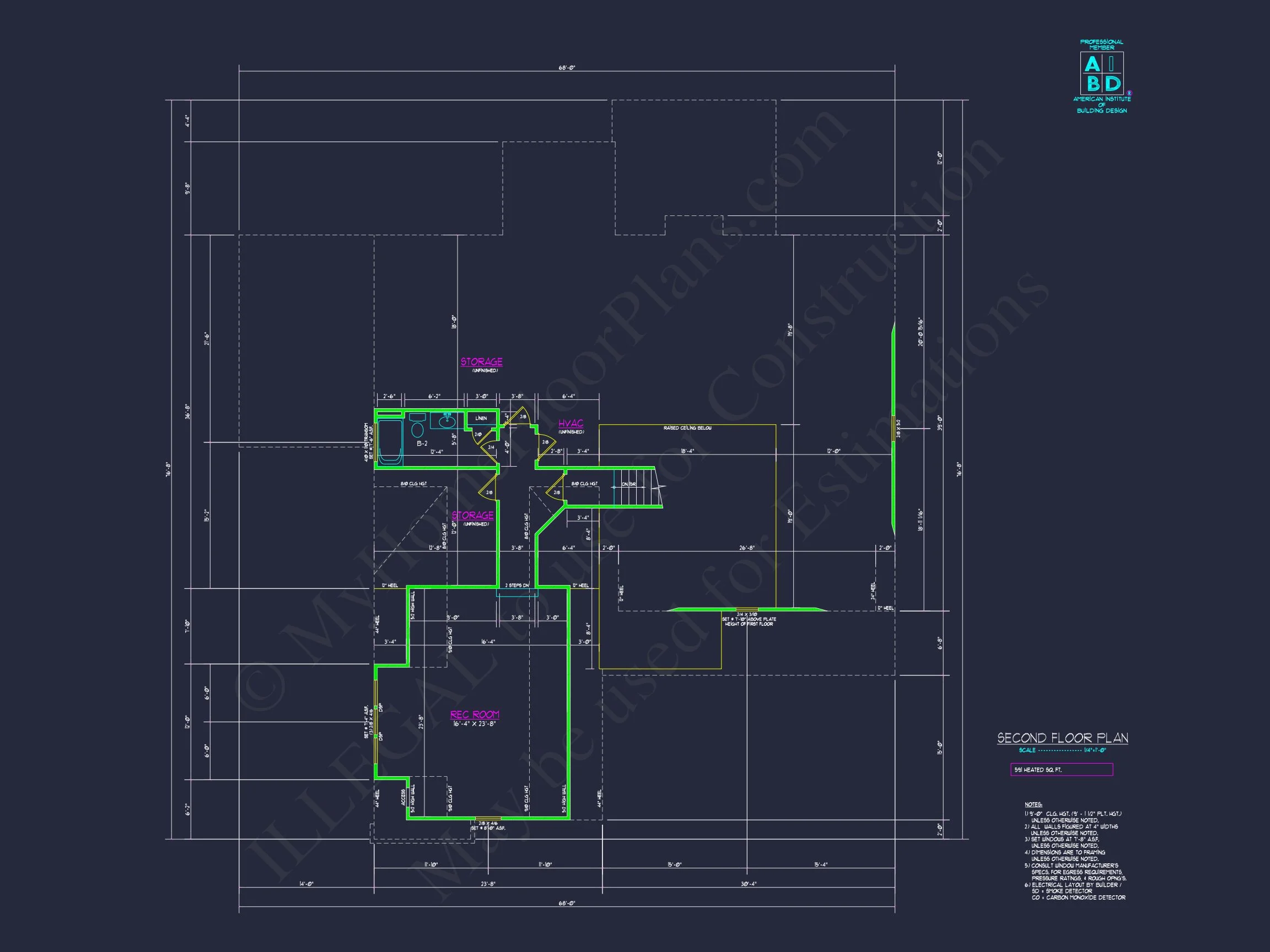 Charming house Floor Plan with CAD Designs and Blueprint