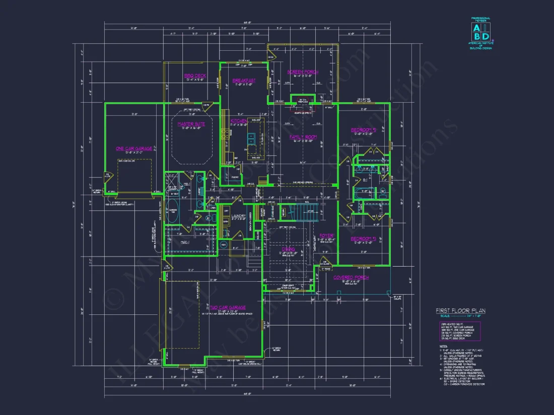 Charming house Floor Plan with CAD Designs and Blueprint