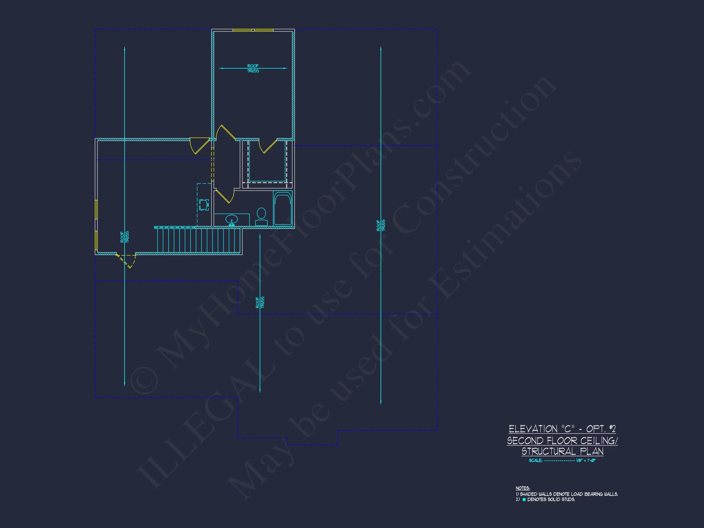 "Stunning Craftsman house plan featuring an open floor design and a detailed CAD blueprint"