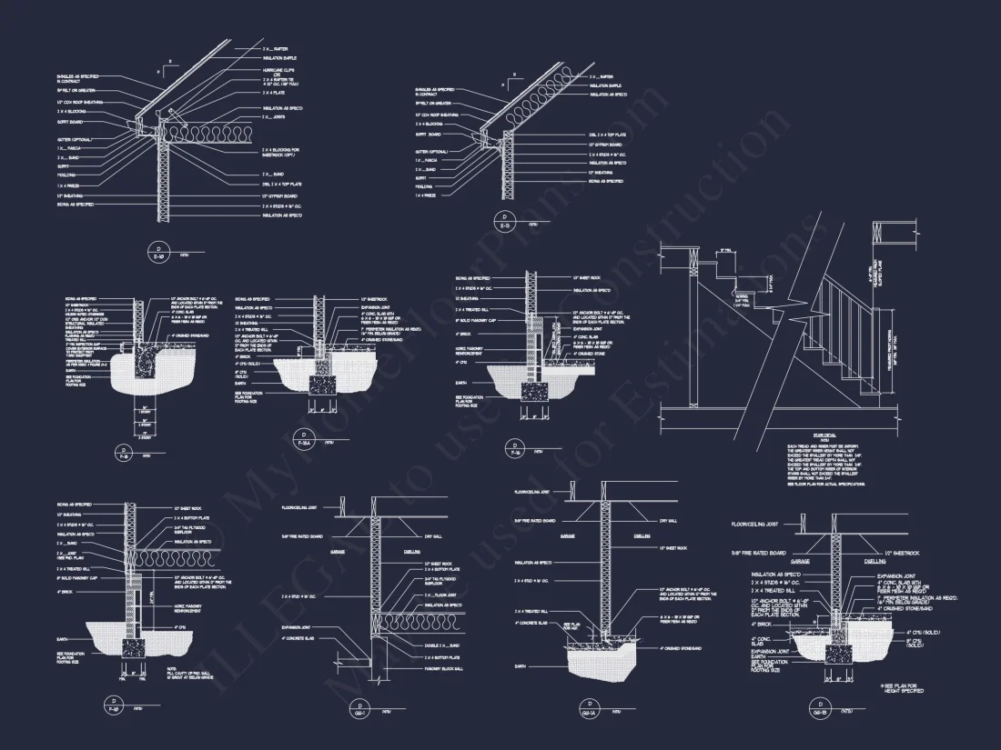 Stunning Craftsman house Plan with Open Floor Design and CAD Blueprint