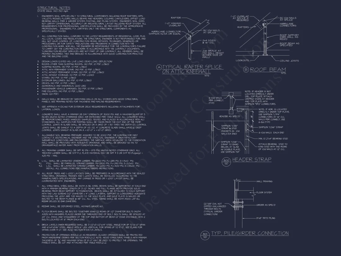 Craftsman house Plan with 4 Bedrooms and Open Floor Design