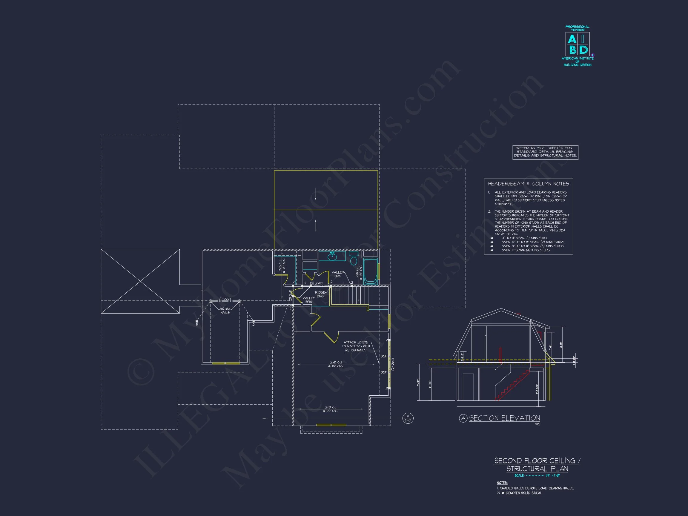 18-1987 HOUSE PLAN - Modern House Plan | 4-Bedroom Floor Plan with Blueprint Designs 41 4-Bedroom Floor Plan with Blueprint Designs