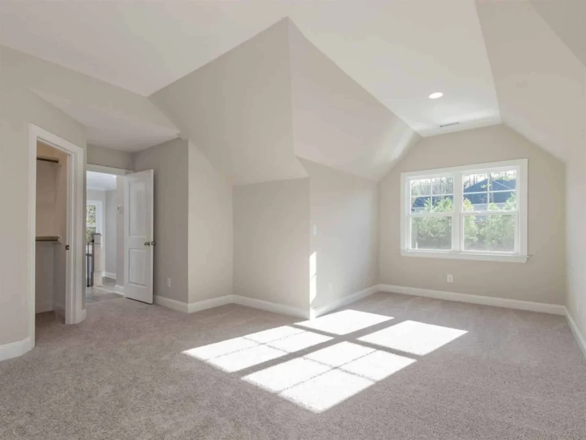 4-Bedroom Floor Plan with Blueprint Designs