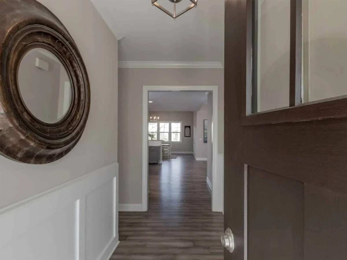 4-Bedroom Floor Plan with Blueprint Designs