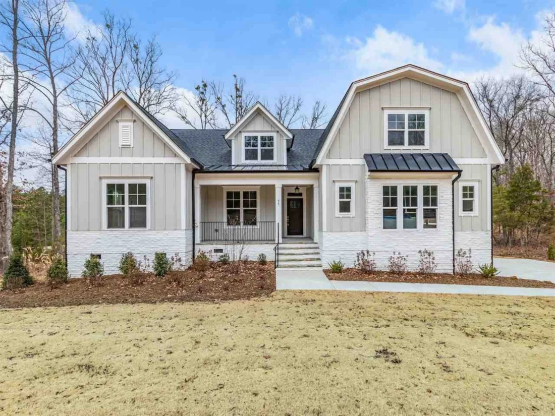 4-Bedroom Floor Plan with Blueprint Designs