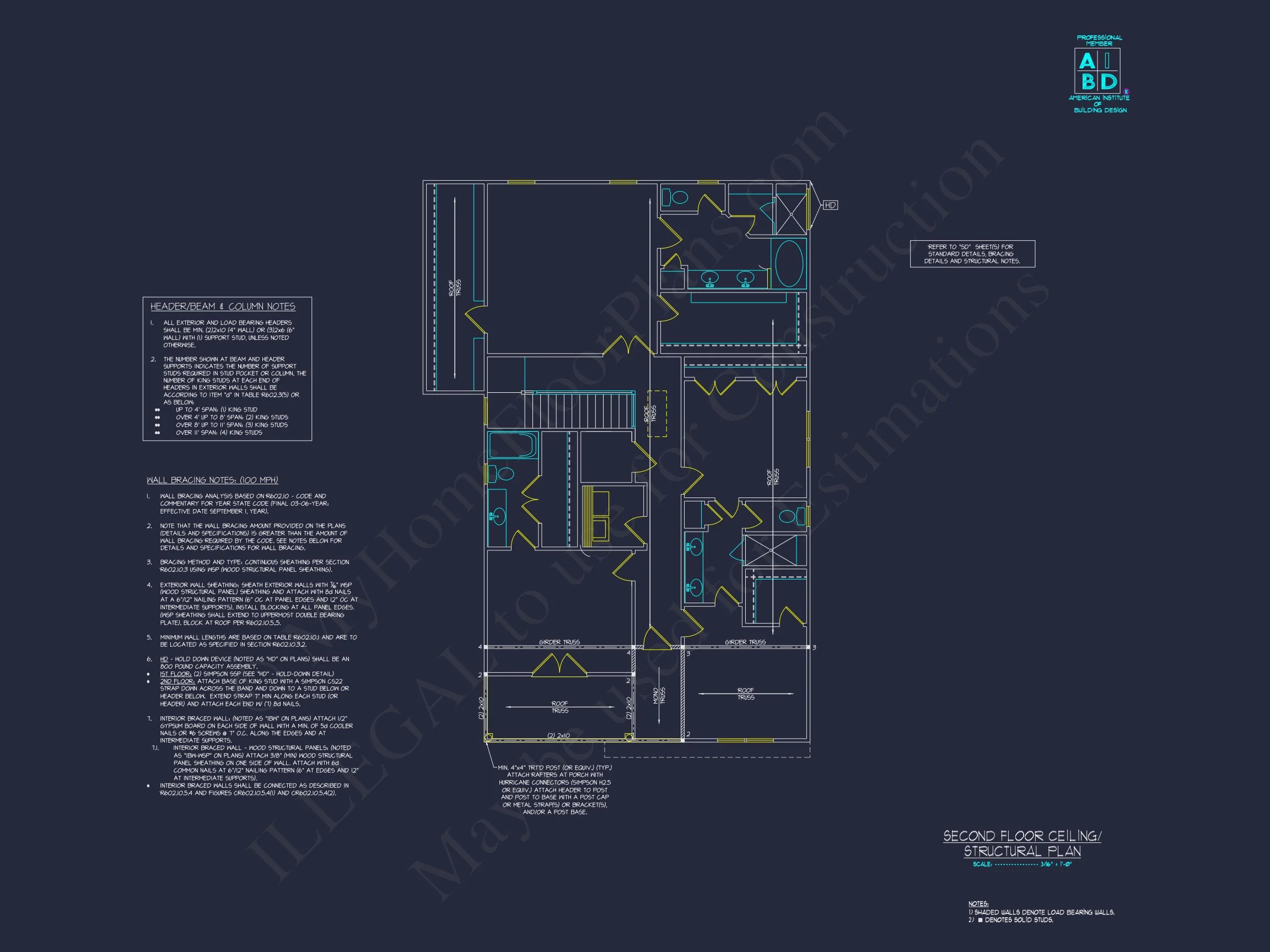 Elegant house Design with Floor Plans, Blueprints & CAD Architecture