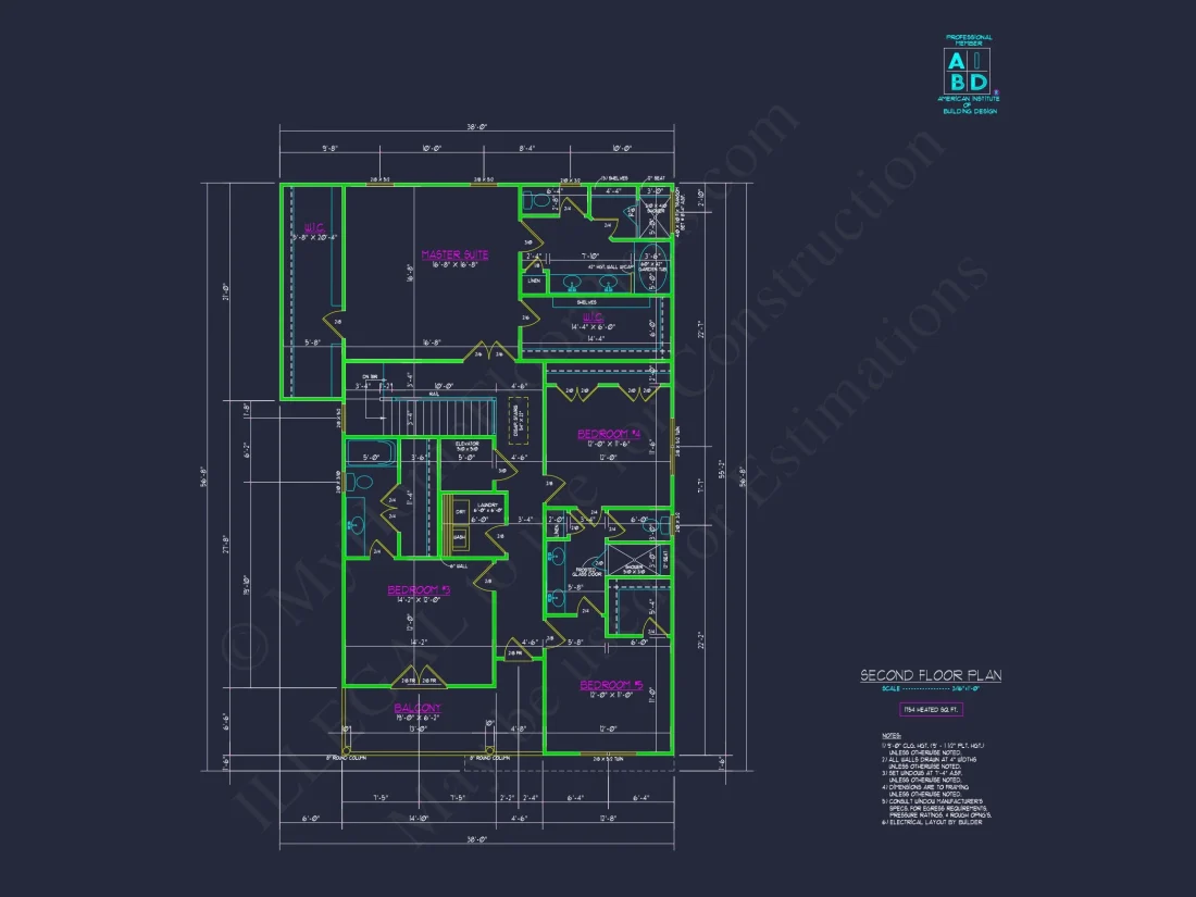Elegant house Design with Floor Plans, Blueprints & CAD Architecture