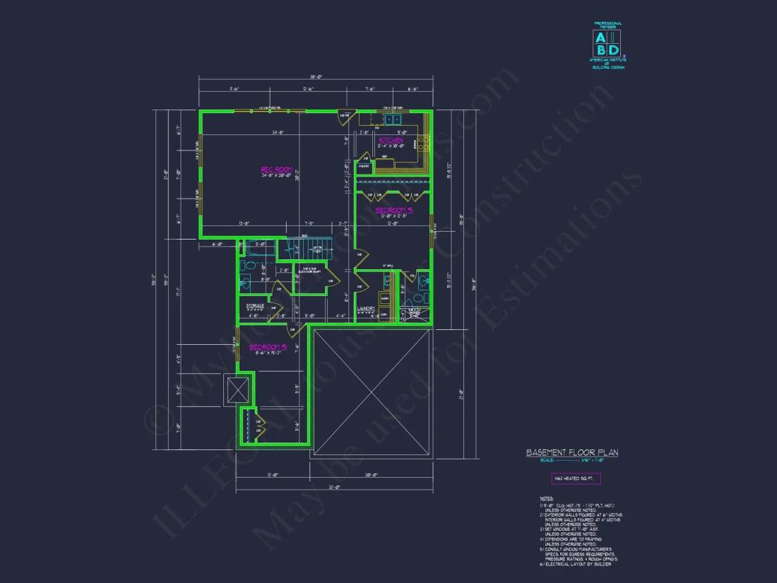 Elegant house Design with Floor Plans, Blueprints & CAD Architecture