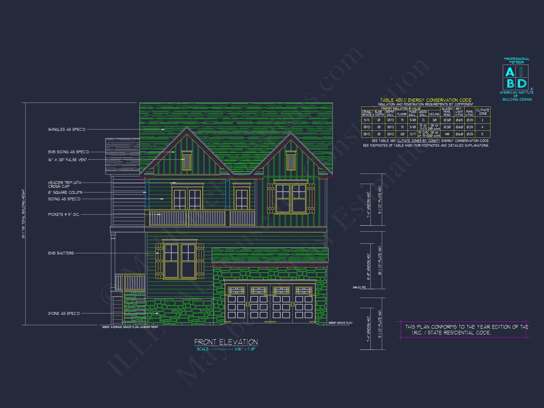 Elegant house Design with Floor Plans, Blueprints & CAD Architecture