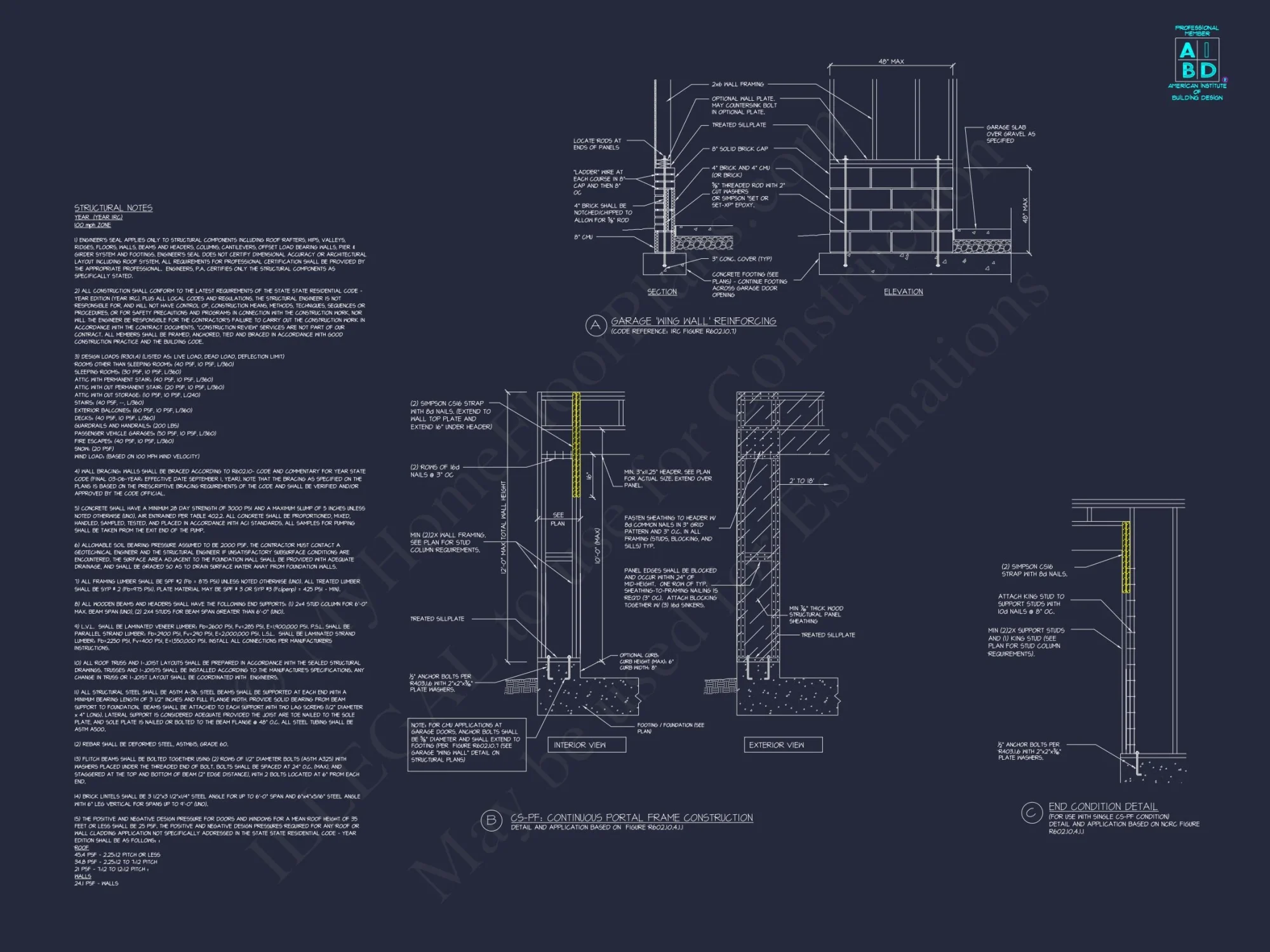 Charming Two-Story house Plan with 4 Bedrooms & CAD Designs