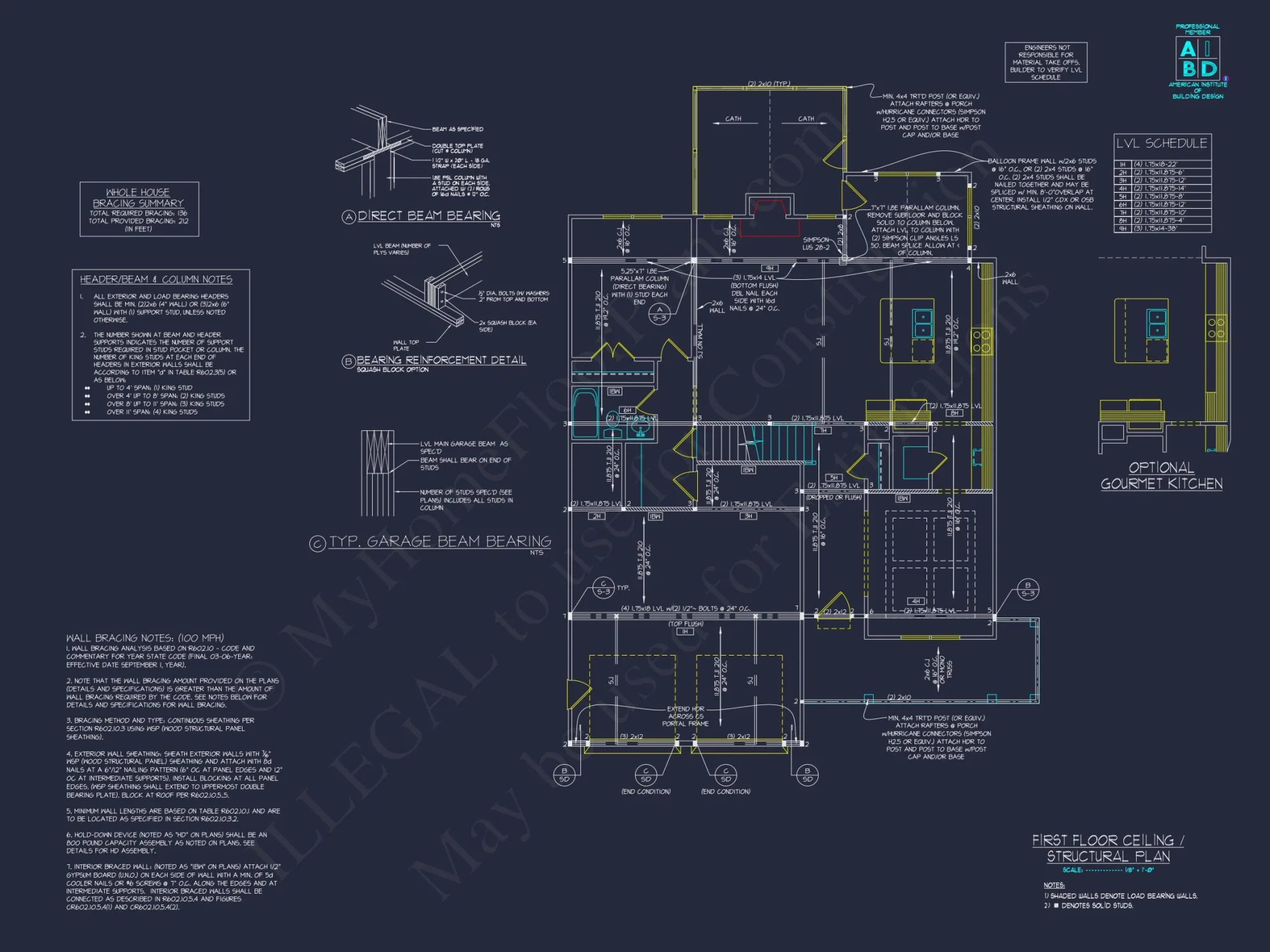Charming Two-Story house Plan with 4 Bedrooms & CAD Designs