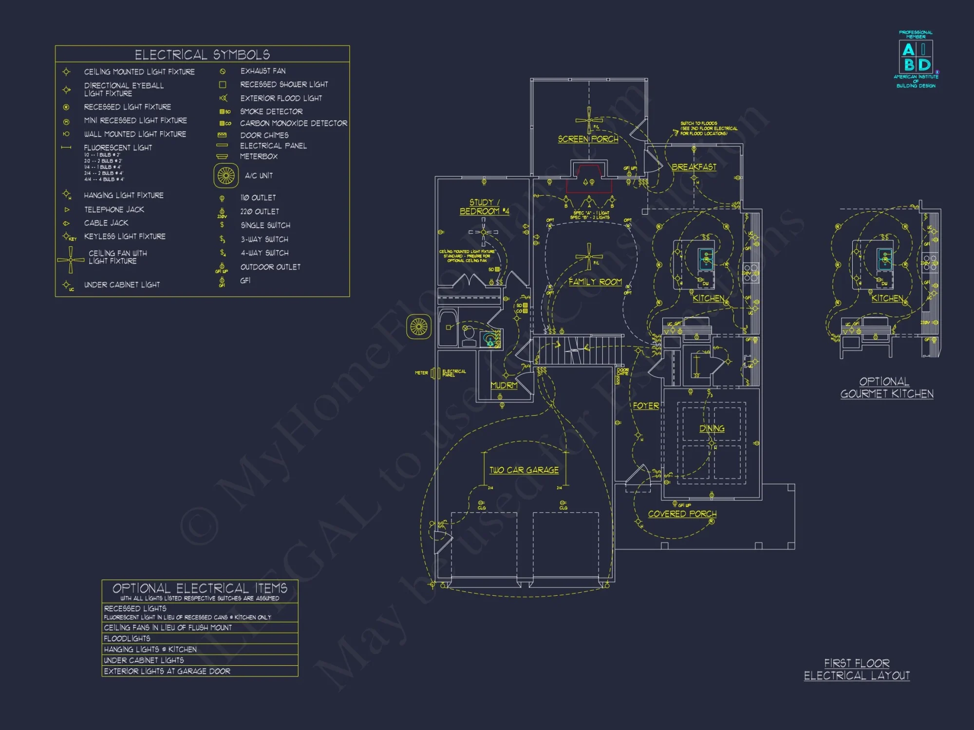 Charming Two-Story house Plan with 4 Bedrooms & CAD Designs