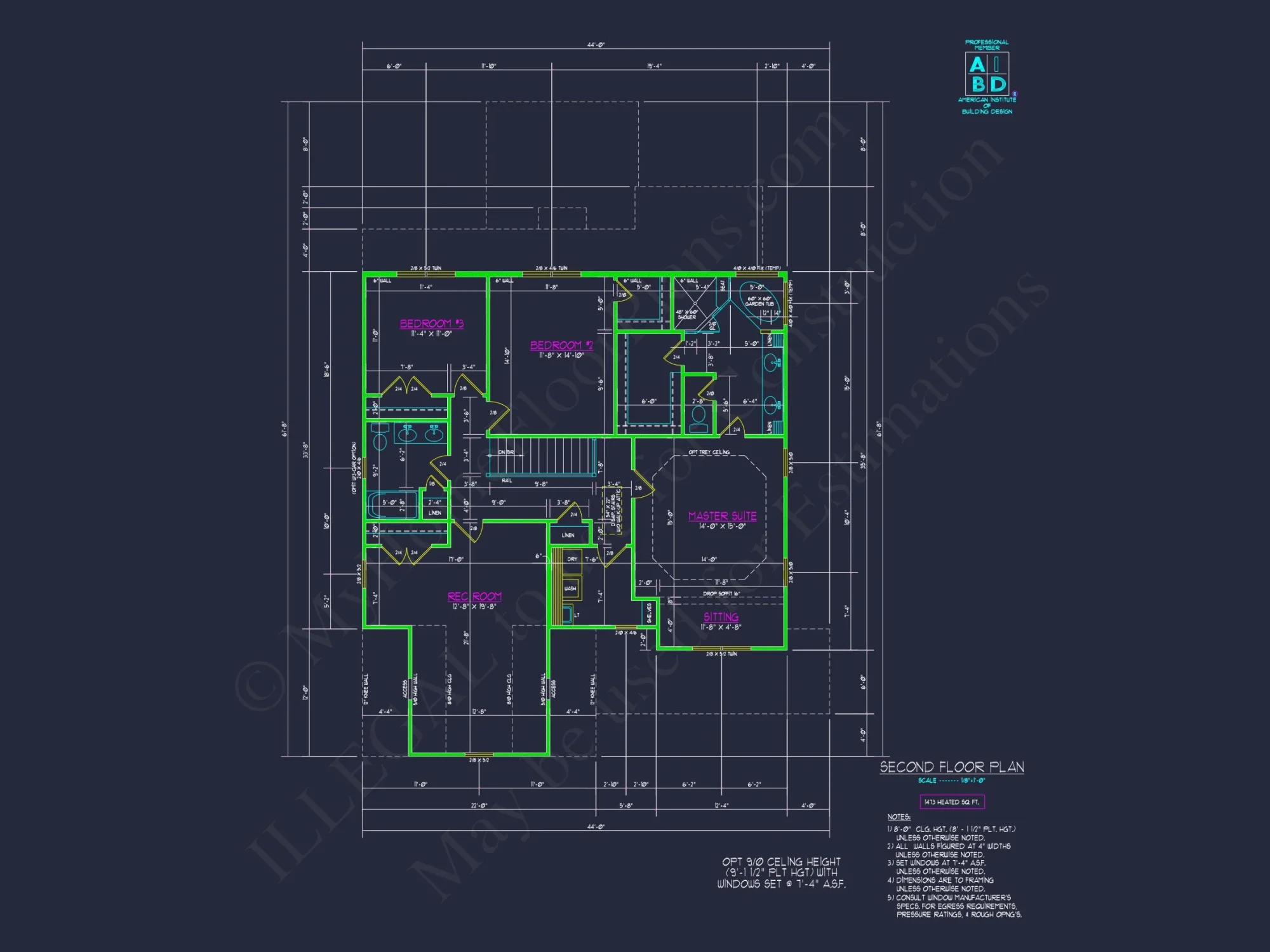 Charming Two-Story house Plan with 4 Bedrooms & CAD Designs