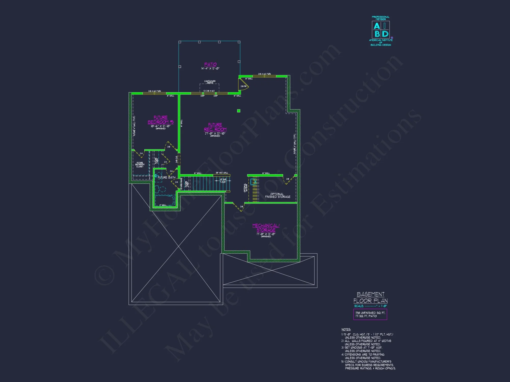 Charming Two-Story house Plan with 4 Bedrooms & CAD Designs
