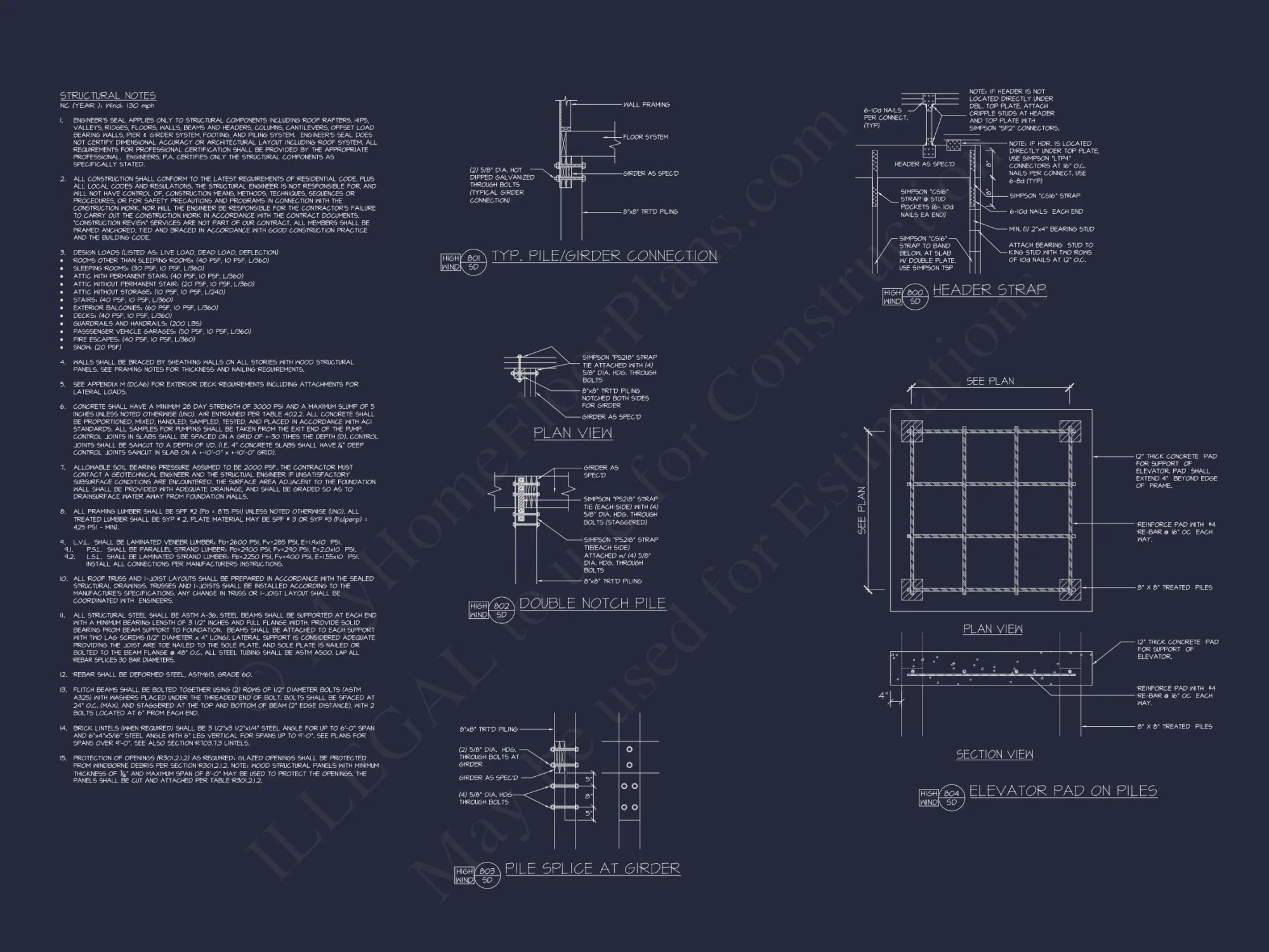 Charming Coastal house Plan with CAD Blueprint and Designs