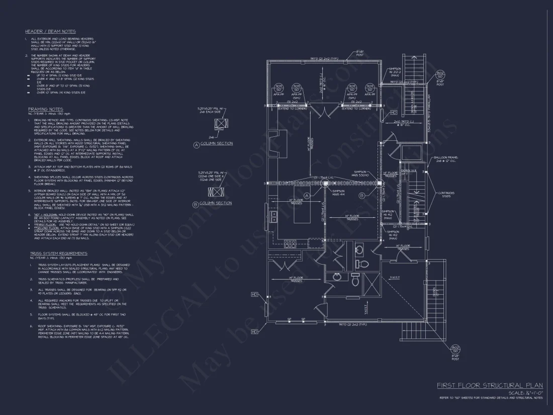Charming Coastal house Plan with CAD Blueprint and Designs