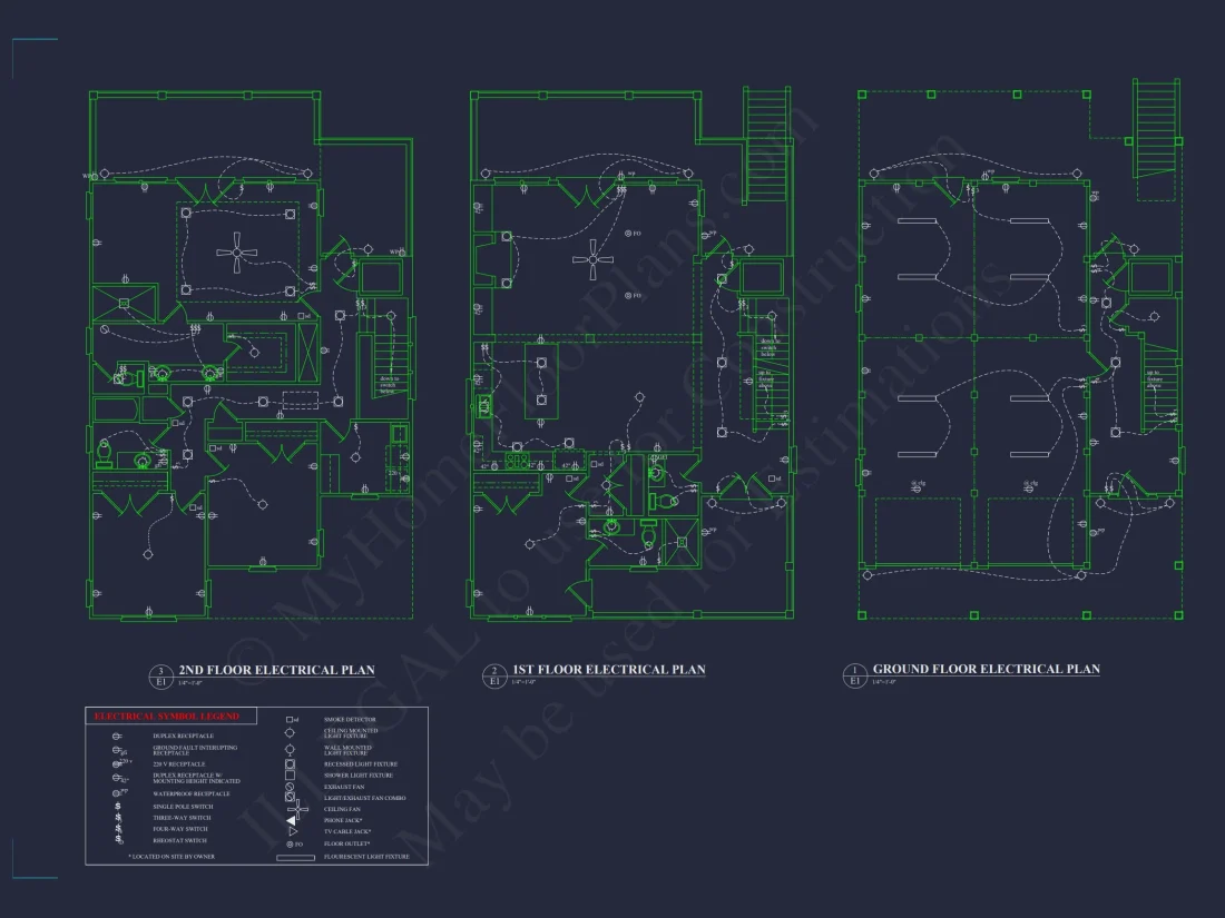 Charming Coastal house Plan with CAD Blueprint and Designs