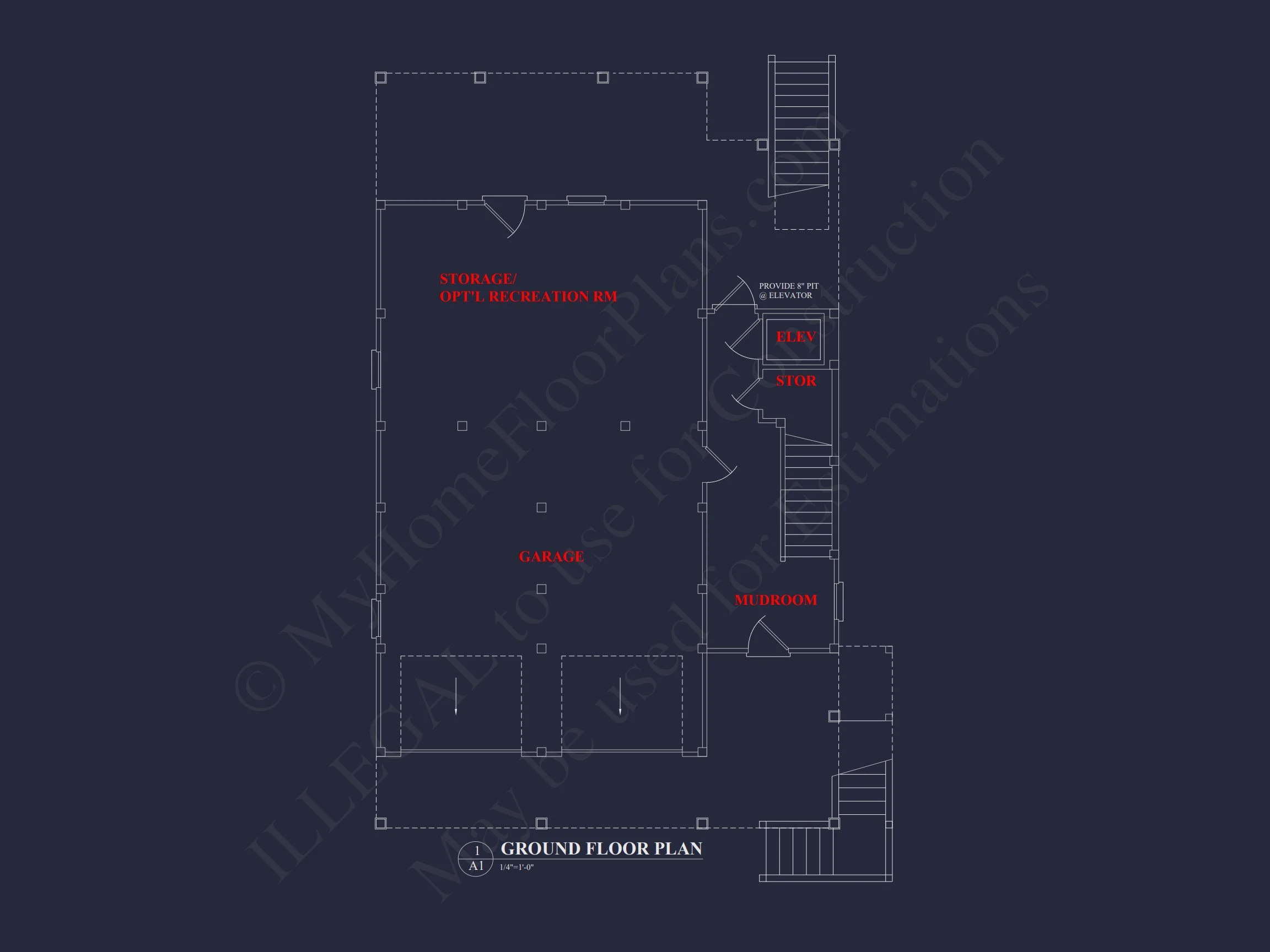 Charming Coastal house Plan with CAD Blueprint and Designs