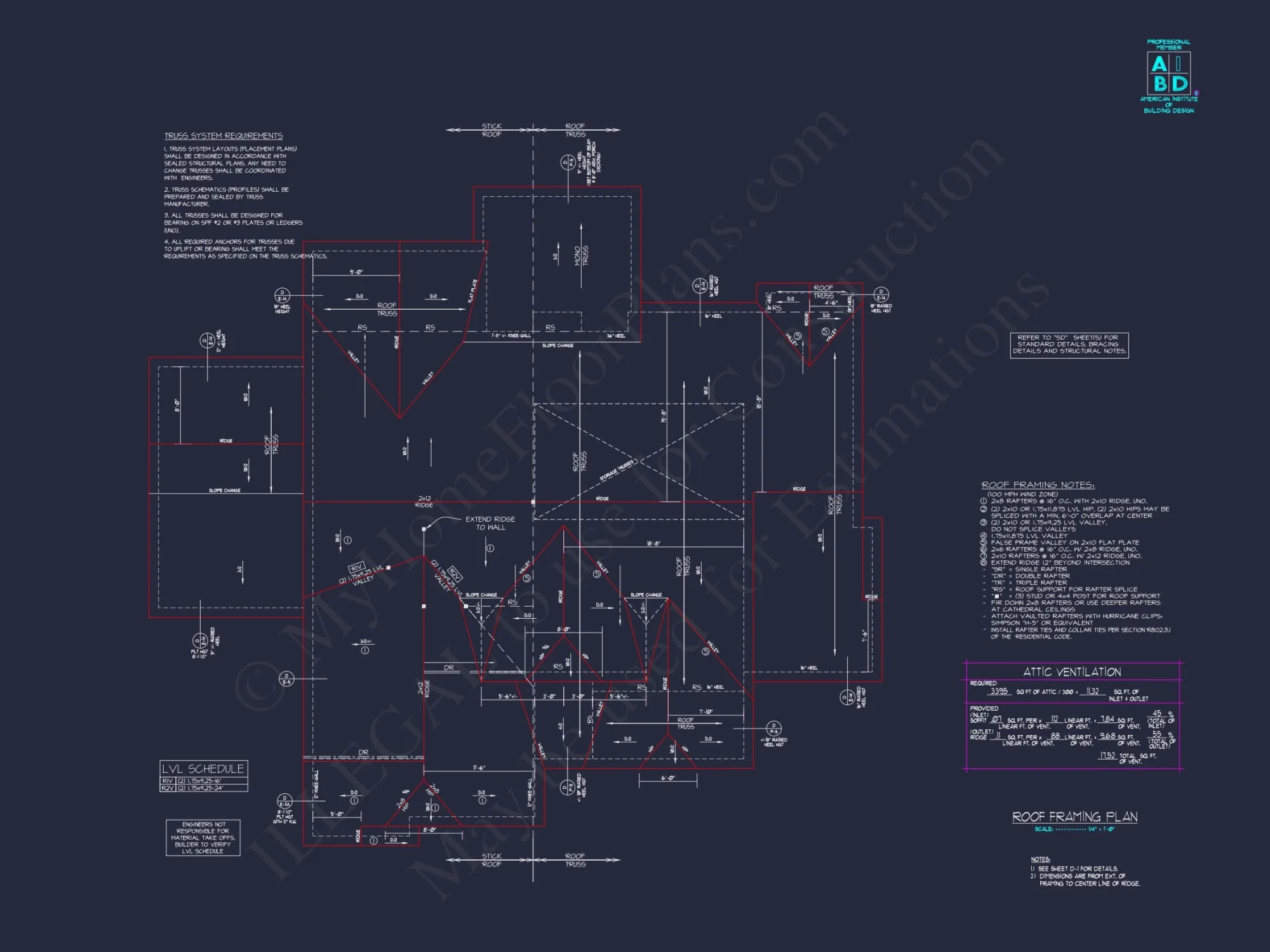 Explore this Spacious and Stylish house Plan with Detailed CAD Blueprint Designs