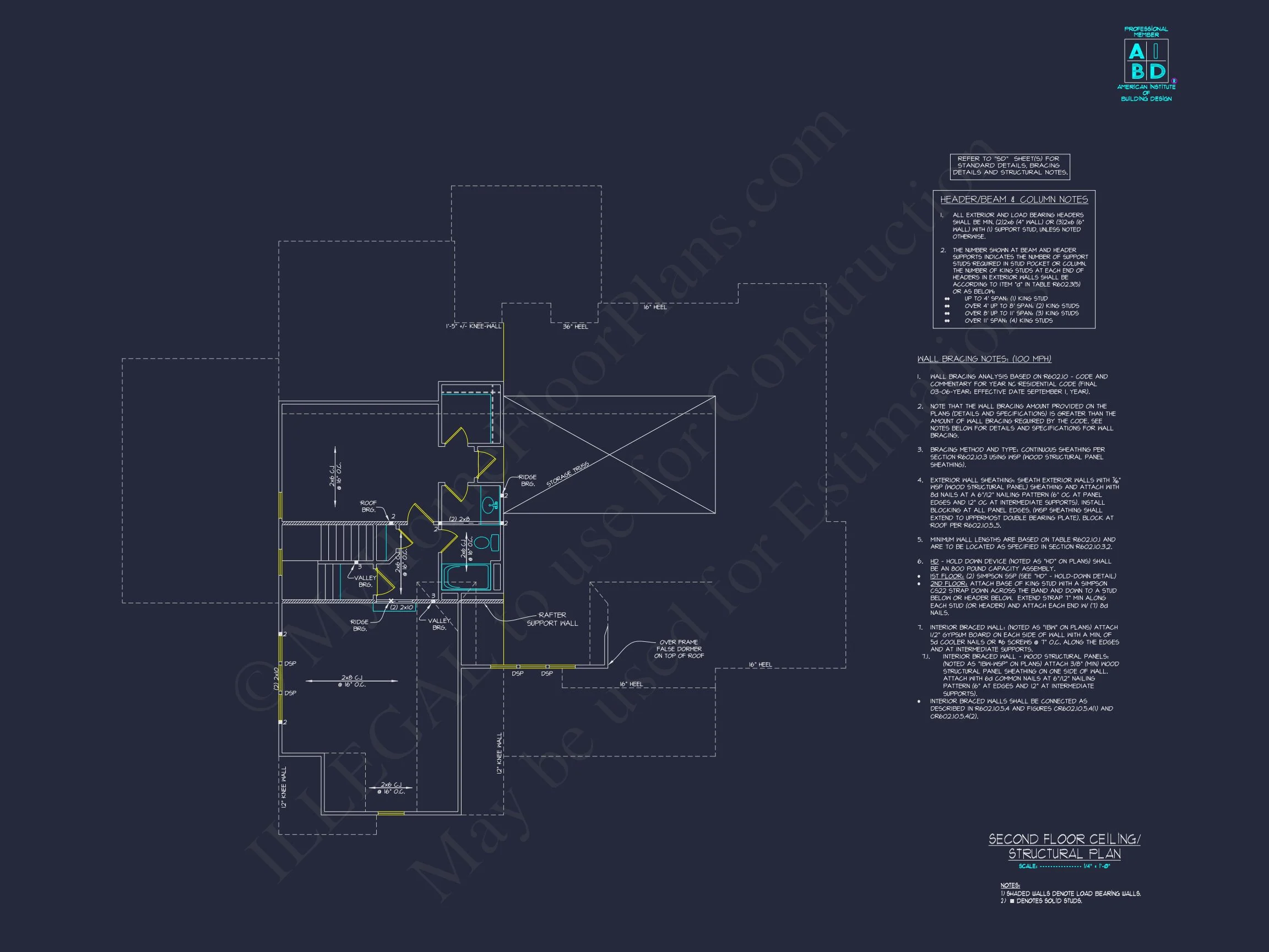 Explore this Spacious and Stylish house Plan with Detailed CAD Blueprint Designs