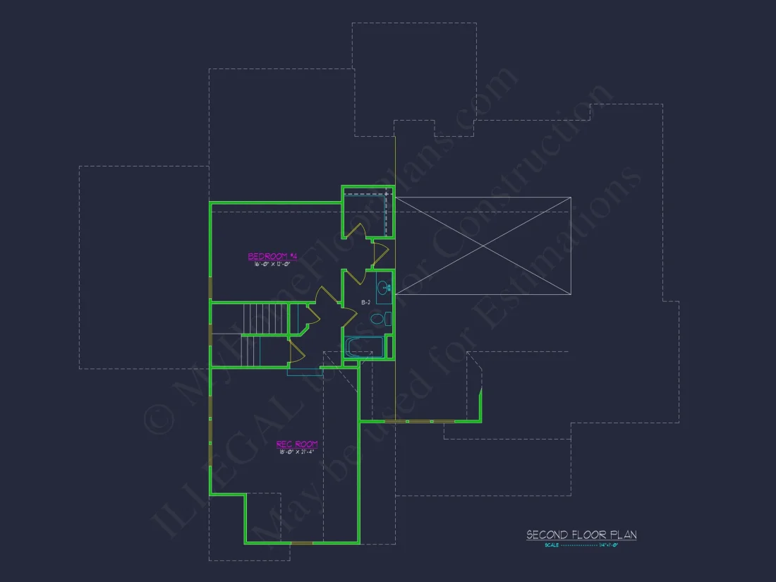 Explore this Spacious and Stylish house Plan with Detailed CAD Blueprint Designs