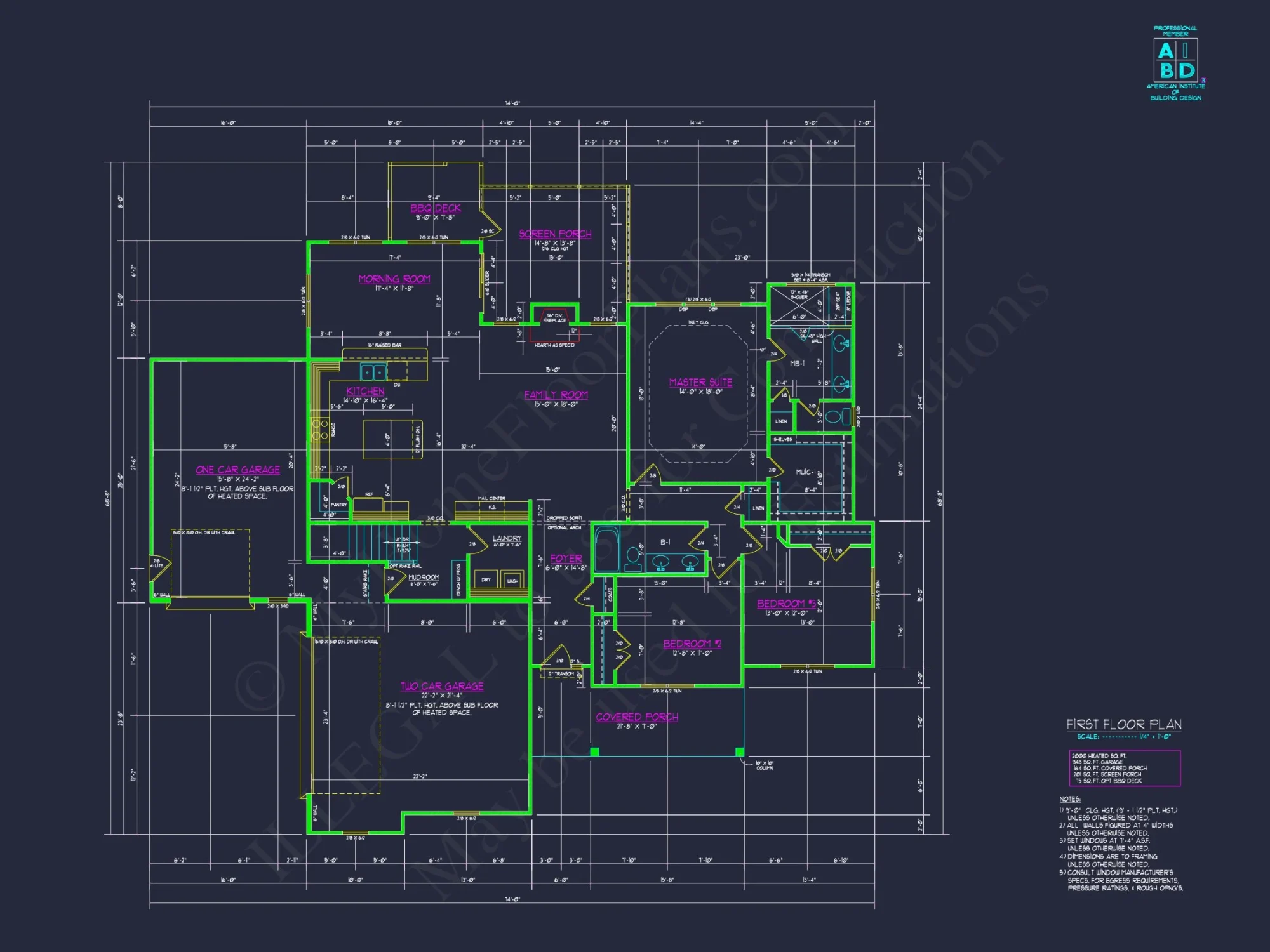 Explore this Spacious and Stylish house Plan with Detailed CAD Blueprint Designs