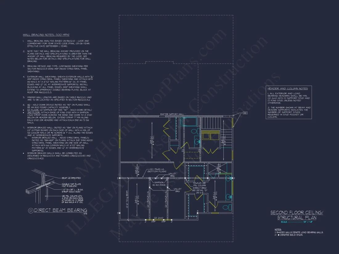 Charming Architectural house Plan with CAD and 2 Floors