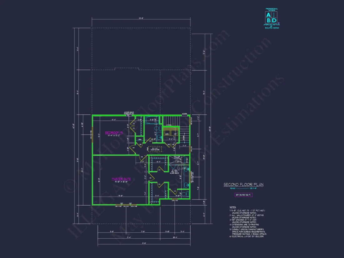 Charming Architectural house Plan with CAD and 2 Floors