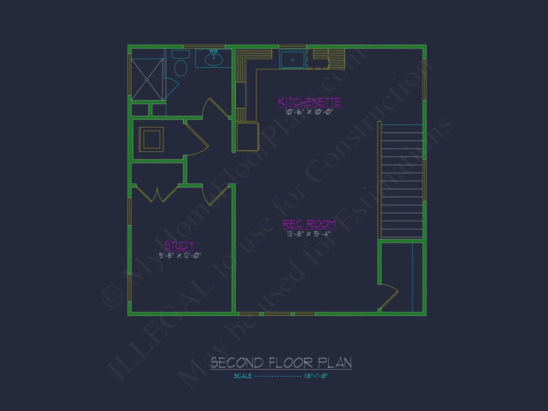 Charming Architectural house Plan with CAD and 2 Floors