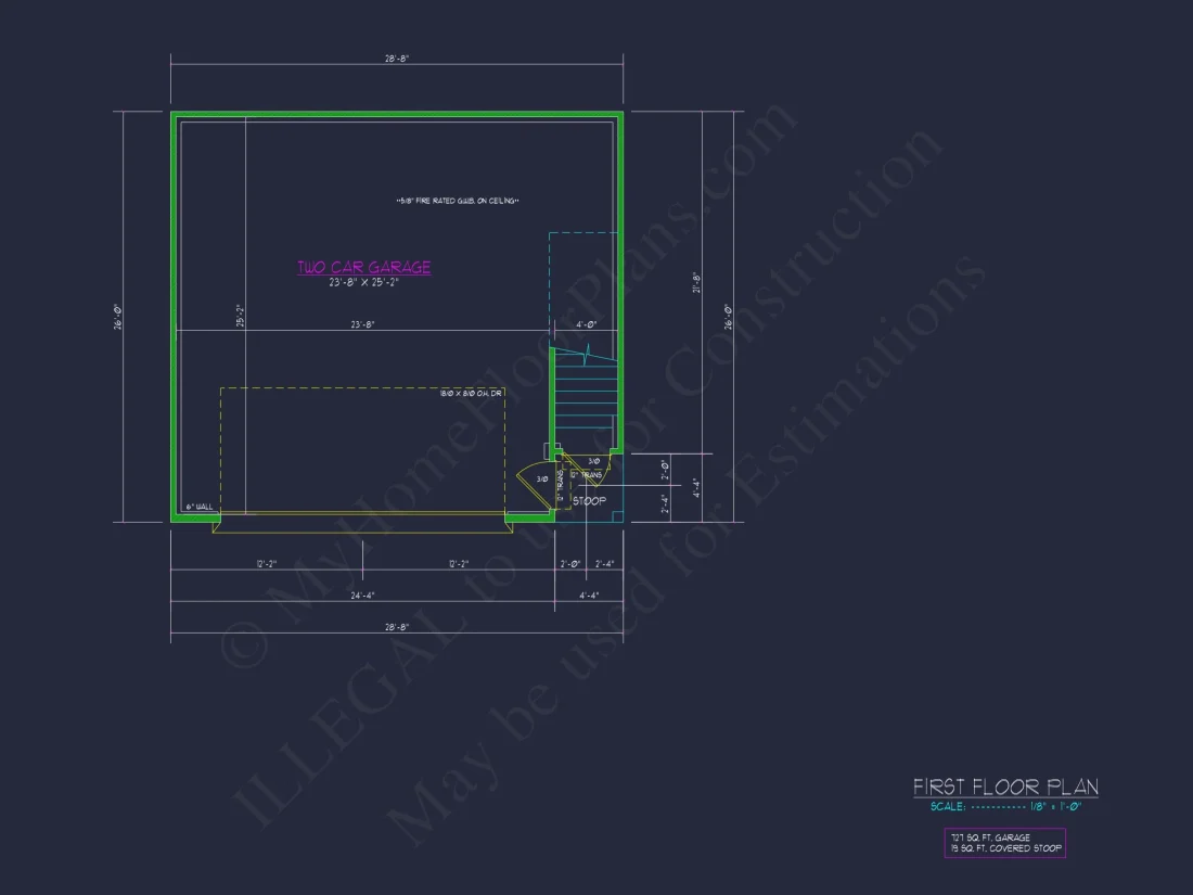 Charming Architectural house Plan with CAD and 2 Floors