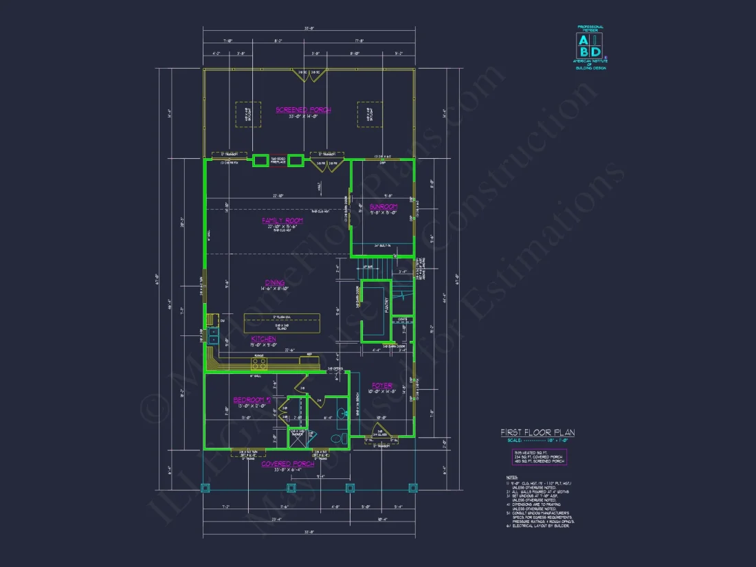Charming Architectural house Plan with CAD and 2 Floors