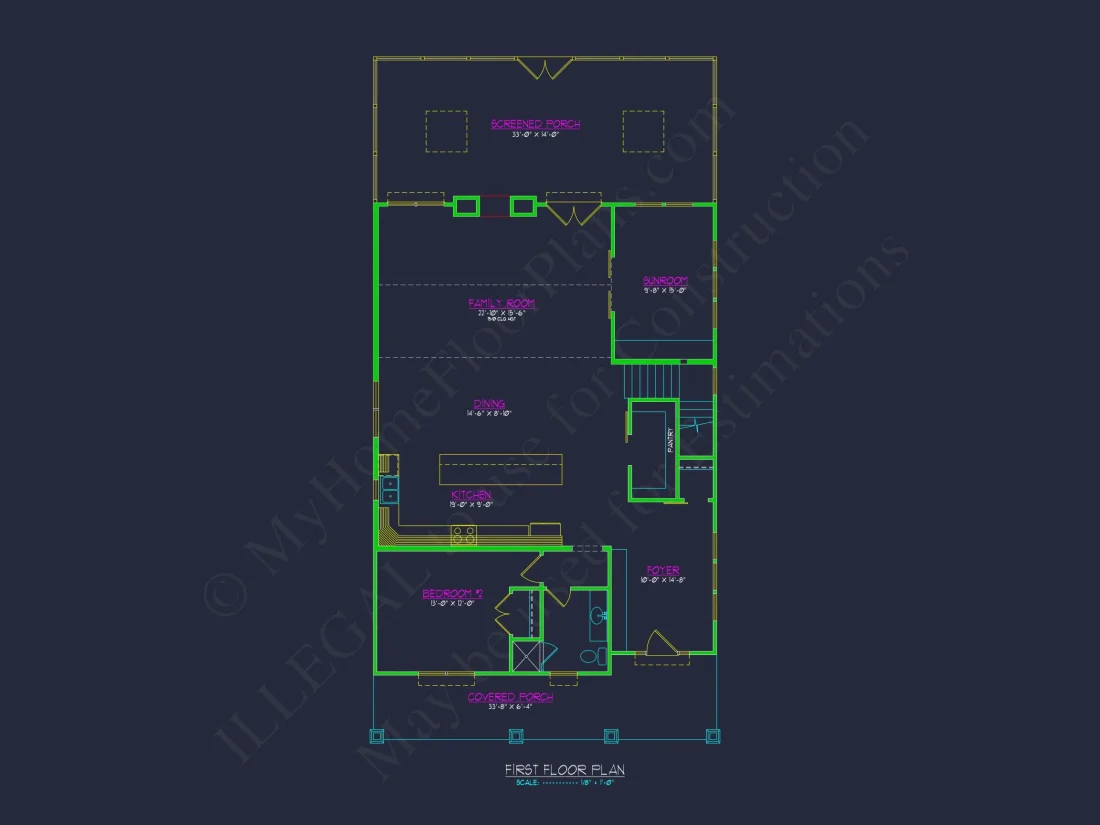 Charming Architectural house Plan with CAD and 2 Floors