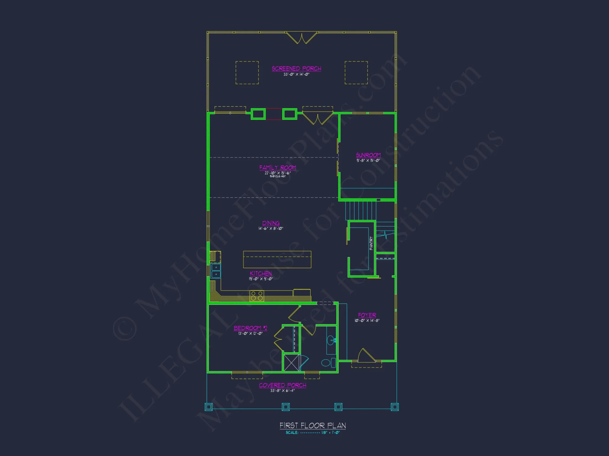 Charming Architectural house Plan with CAD and 2 Floors