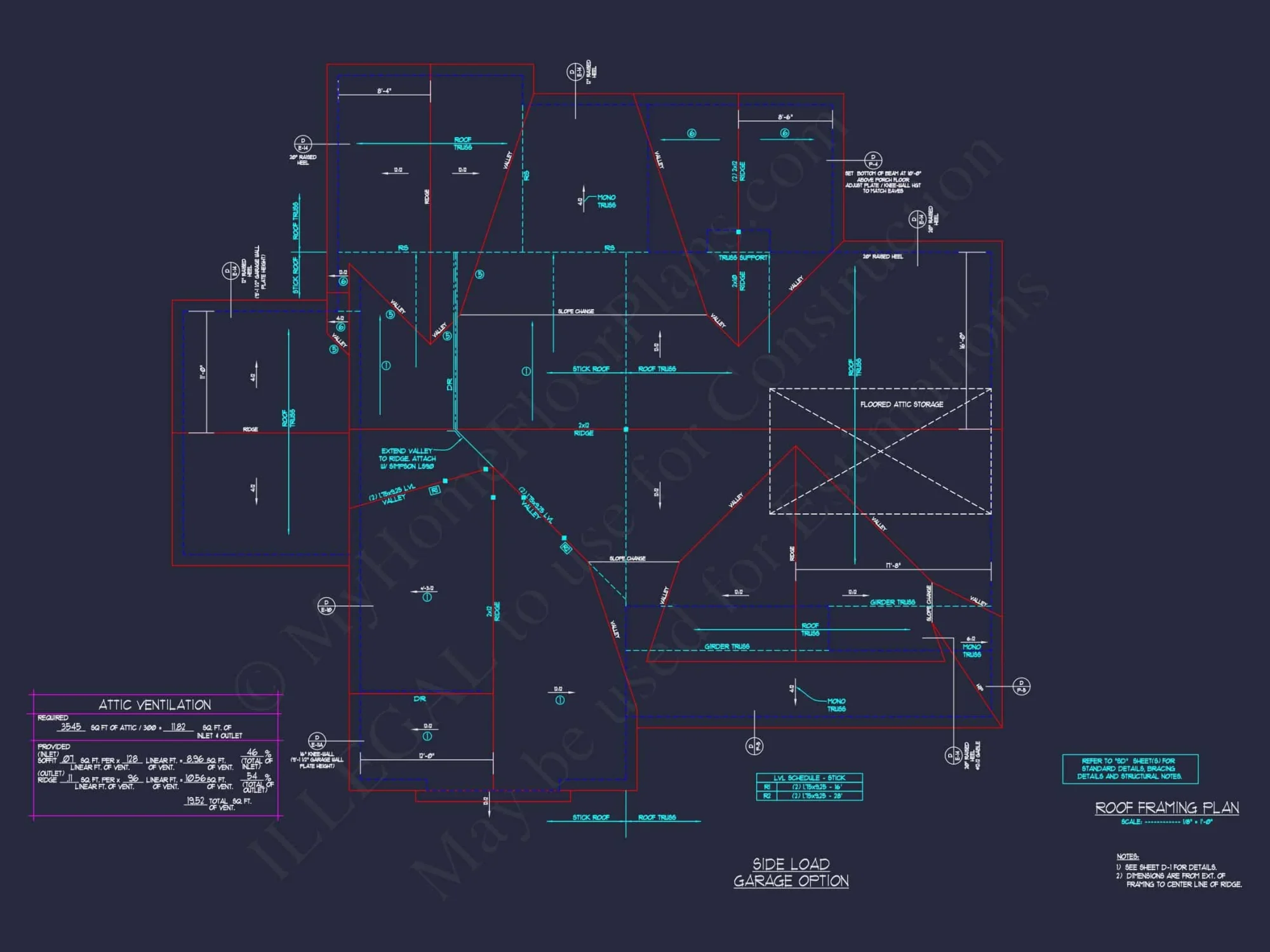 Craftsman-Style house Plan with Open Floor Design & CAD Blueprint
