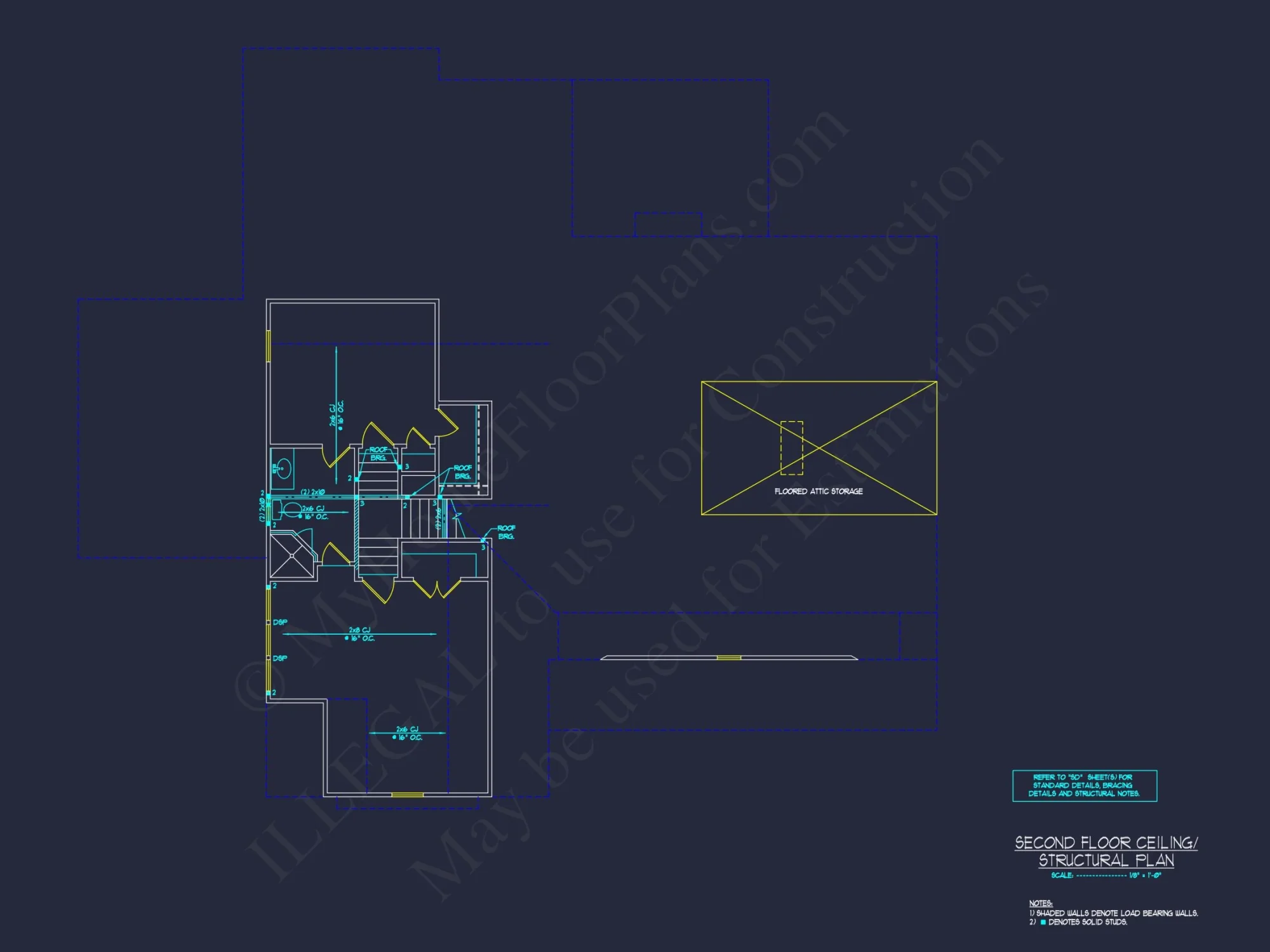 Craftsman-Style house Plan with Open Floor Design & CAD Blueprint